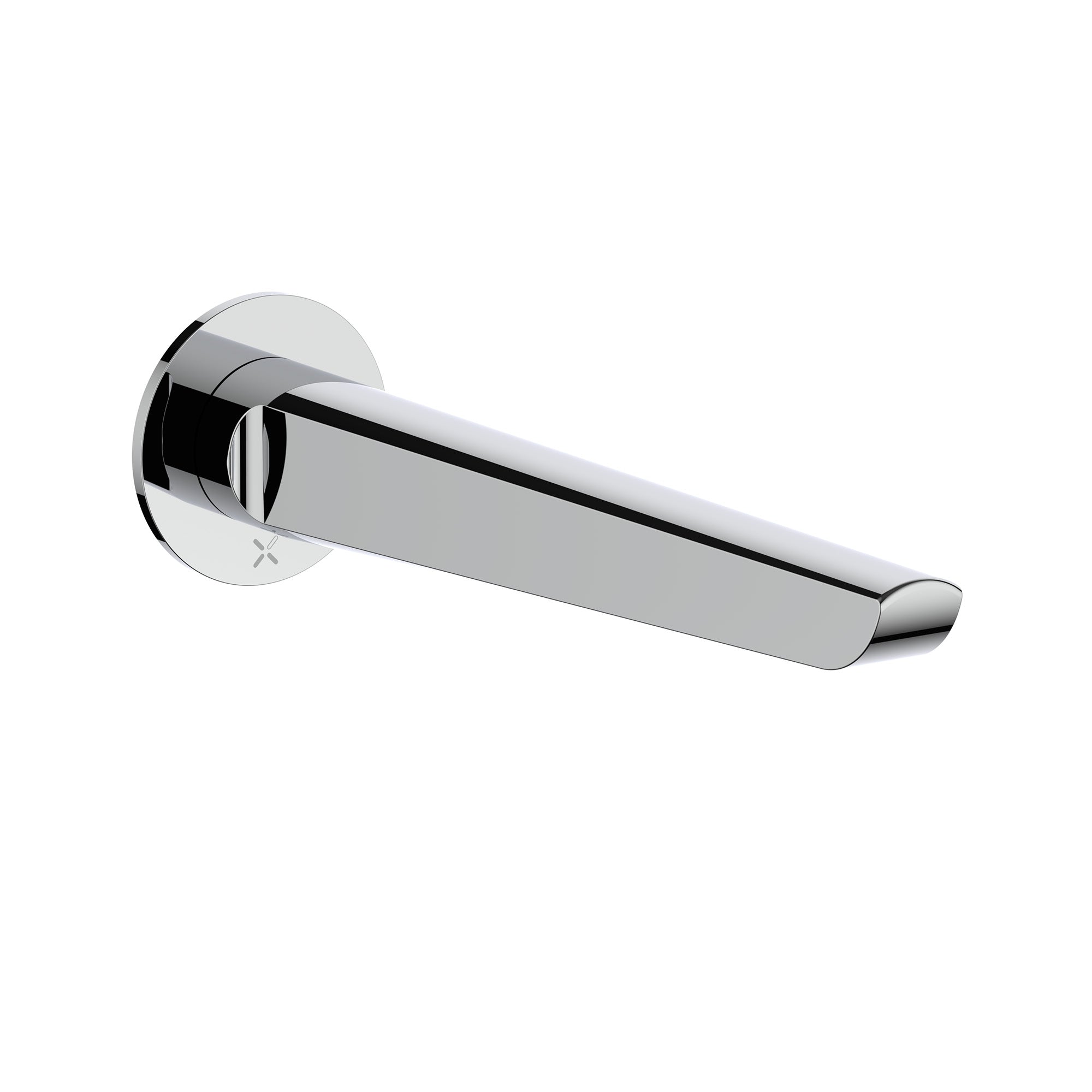 crosswater foile bath spout chrome