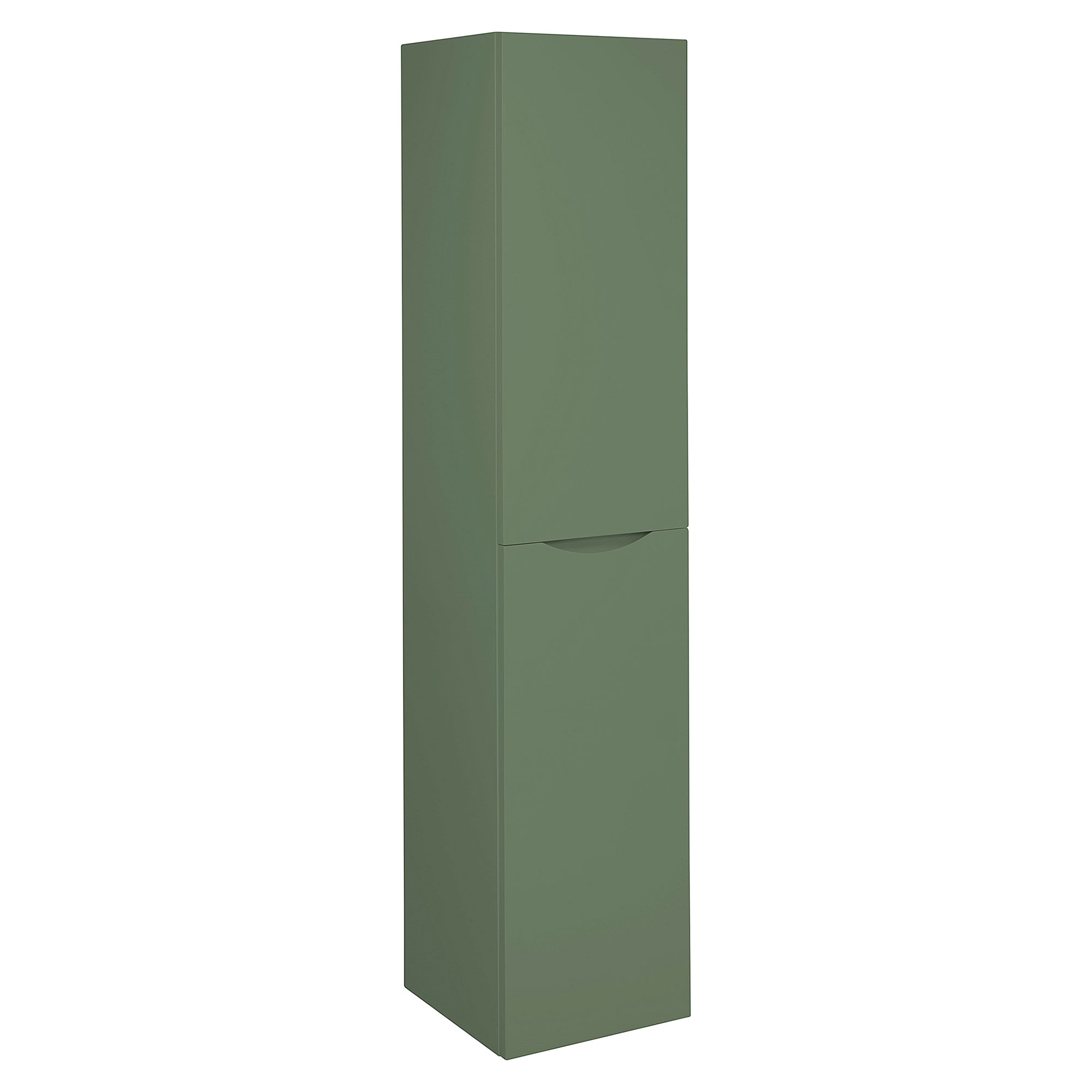 Crosswater Glide II Wall Hung Tall Cabinet With 5 Fixed Shelves