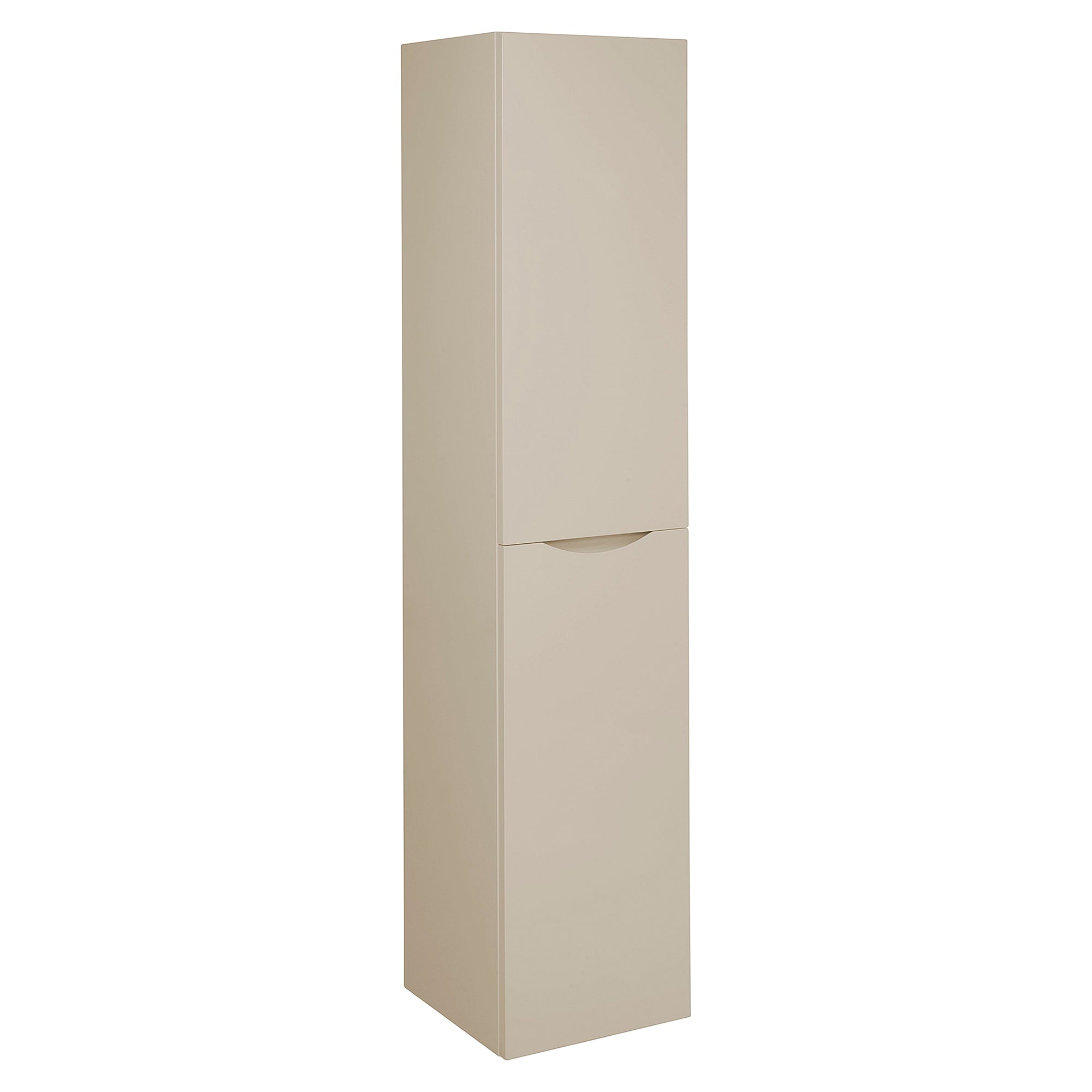 Crosswater Glide II Wall Hung Tall Cabinet With 5 Fixed Shelves