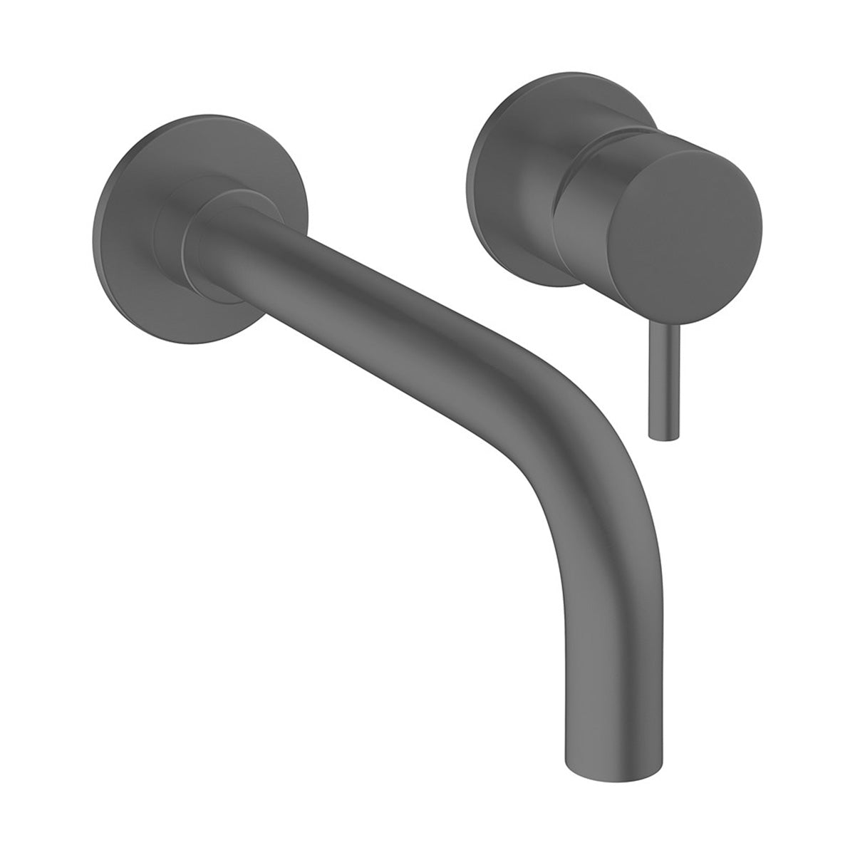 Crosswater MPRO 2 Hole Wall Mounted Basin Mixer Tap Slate