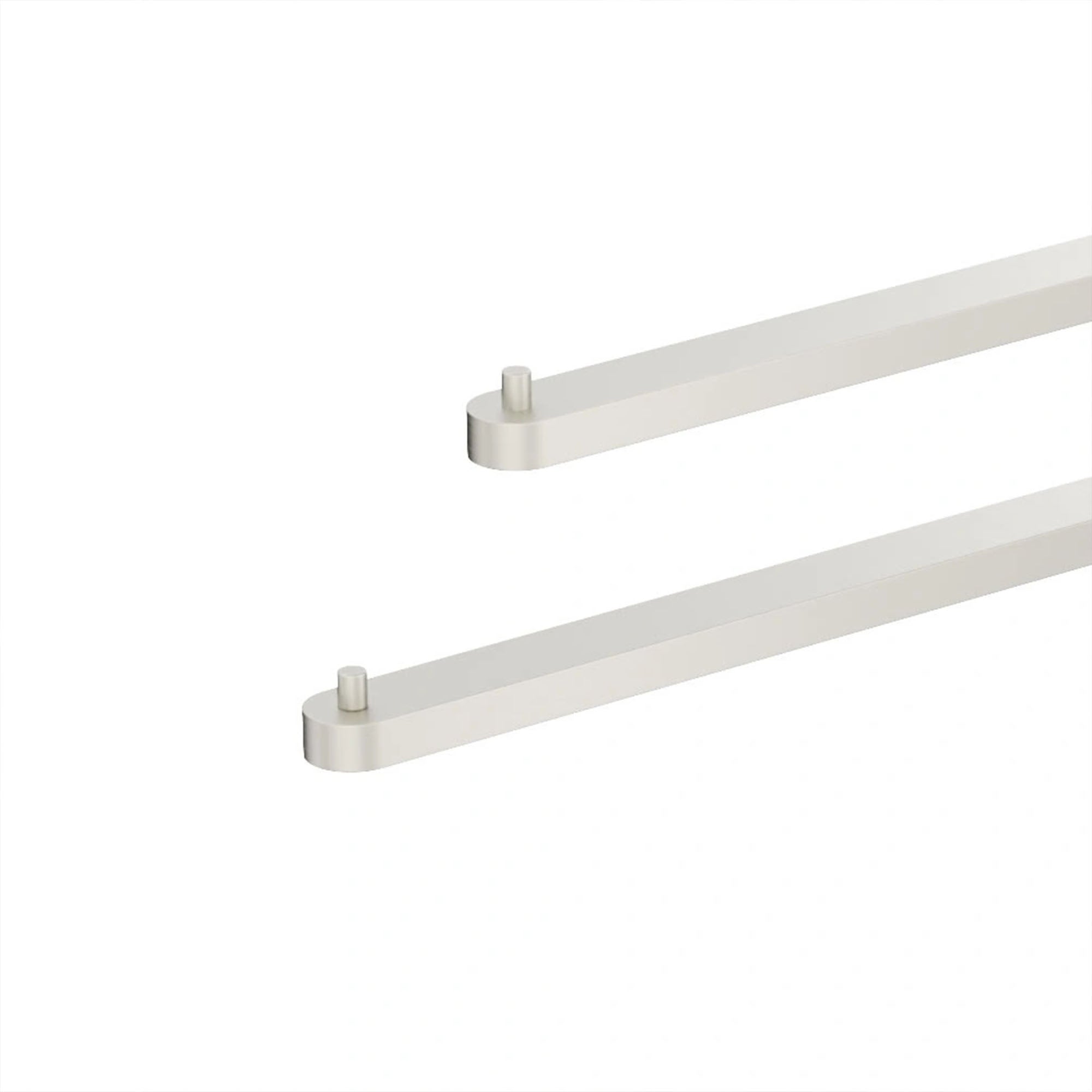 crosswater mpro 2 swivel towel rail brushed stainless steel