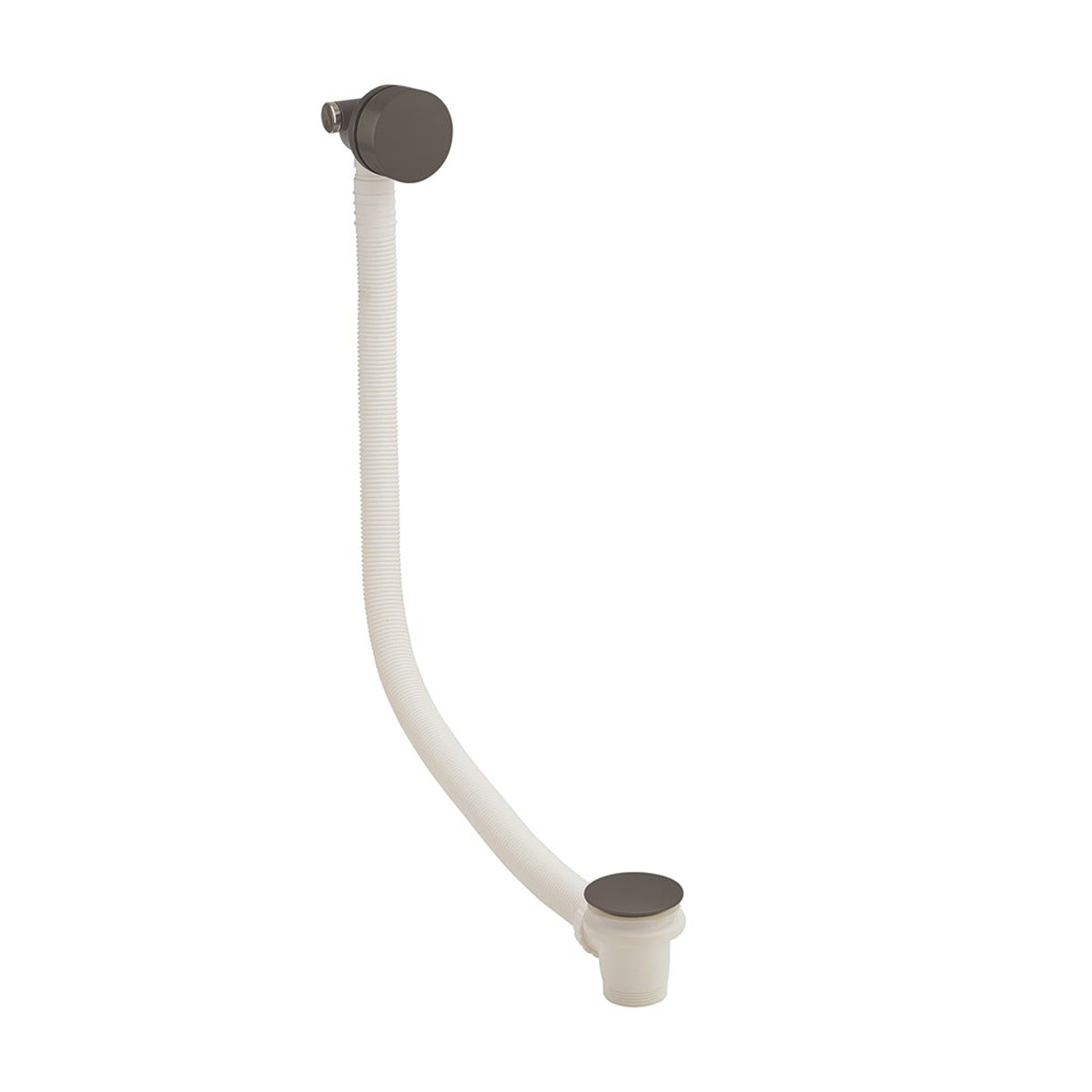 Crosswater MPRO Bath Filler With Click-Clack Waste Slate