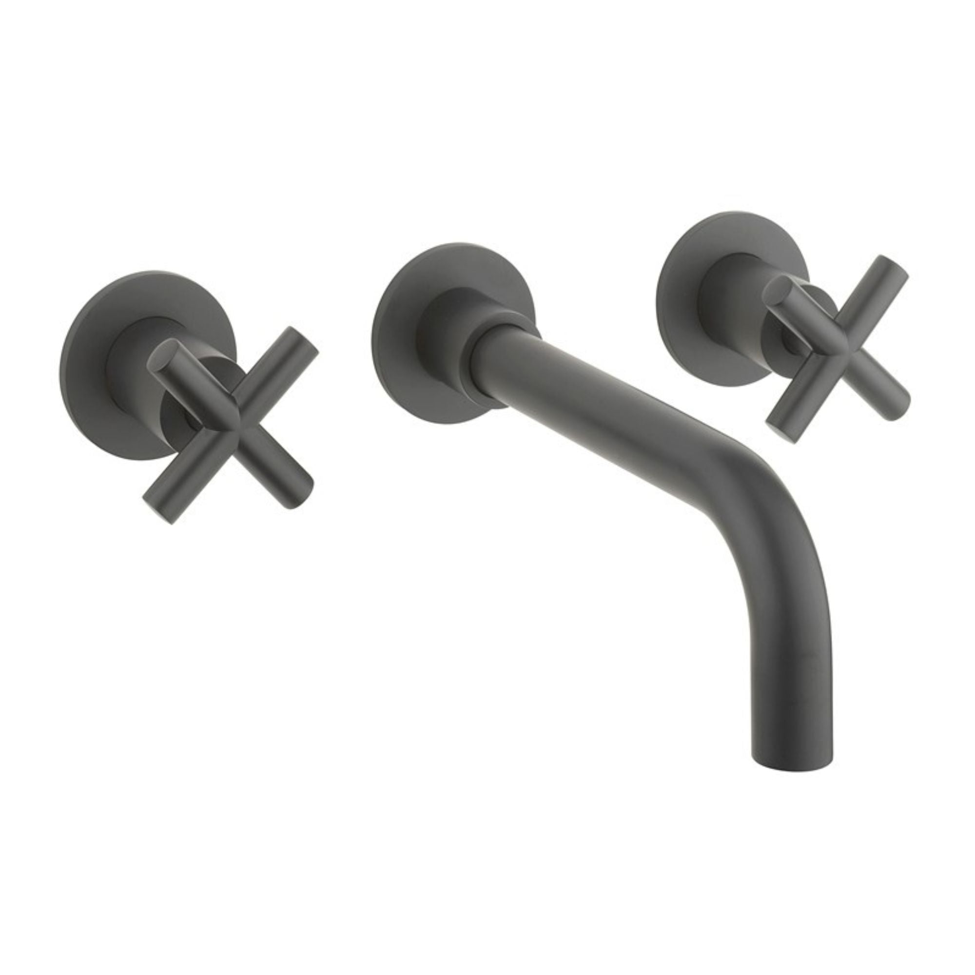 Crosswater MPRO Crosshead 3 Hole Wall Mounted Basin Mixer Tap