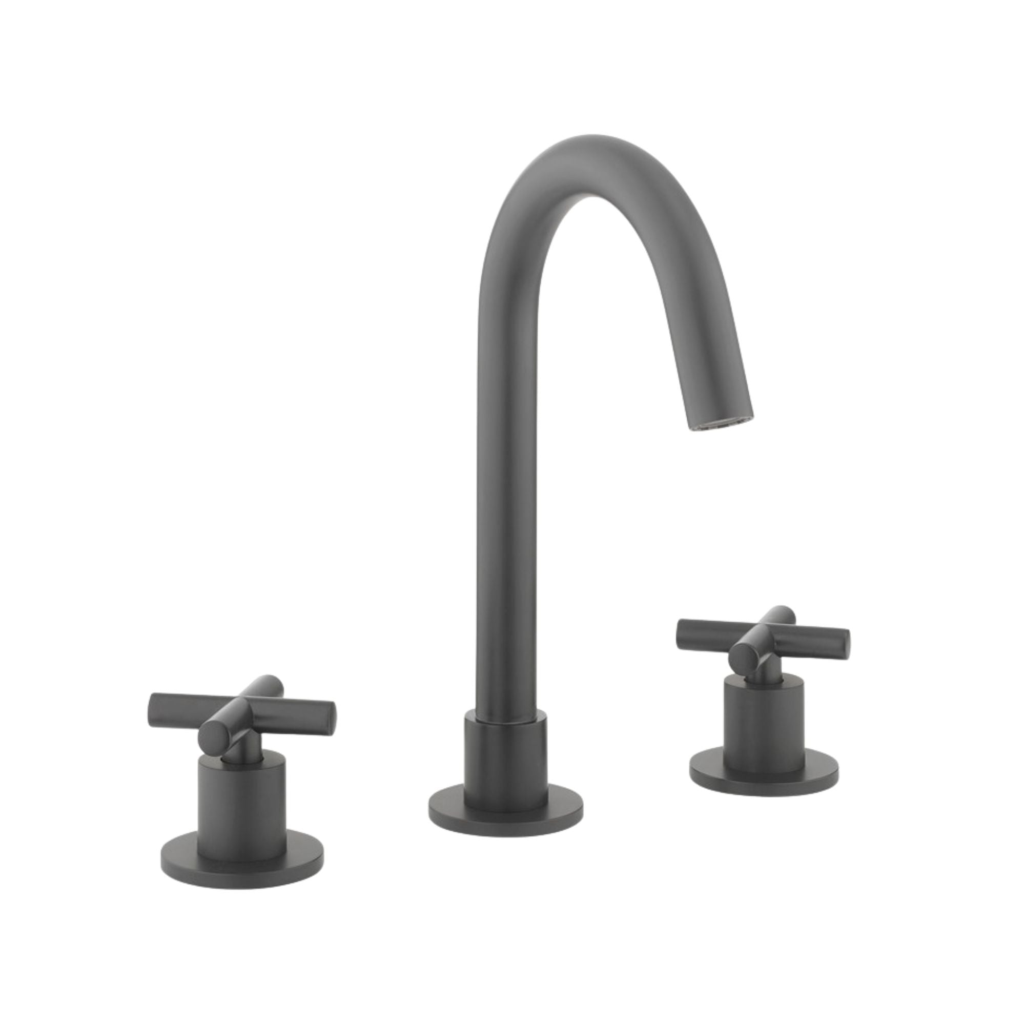 Crosswater MPRO Crosshead Highneck 3 Hole Basin Mixer Tap
