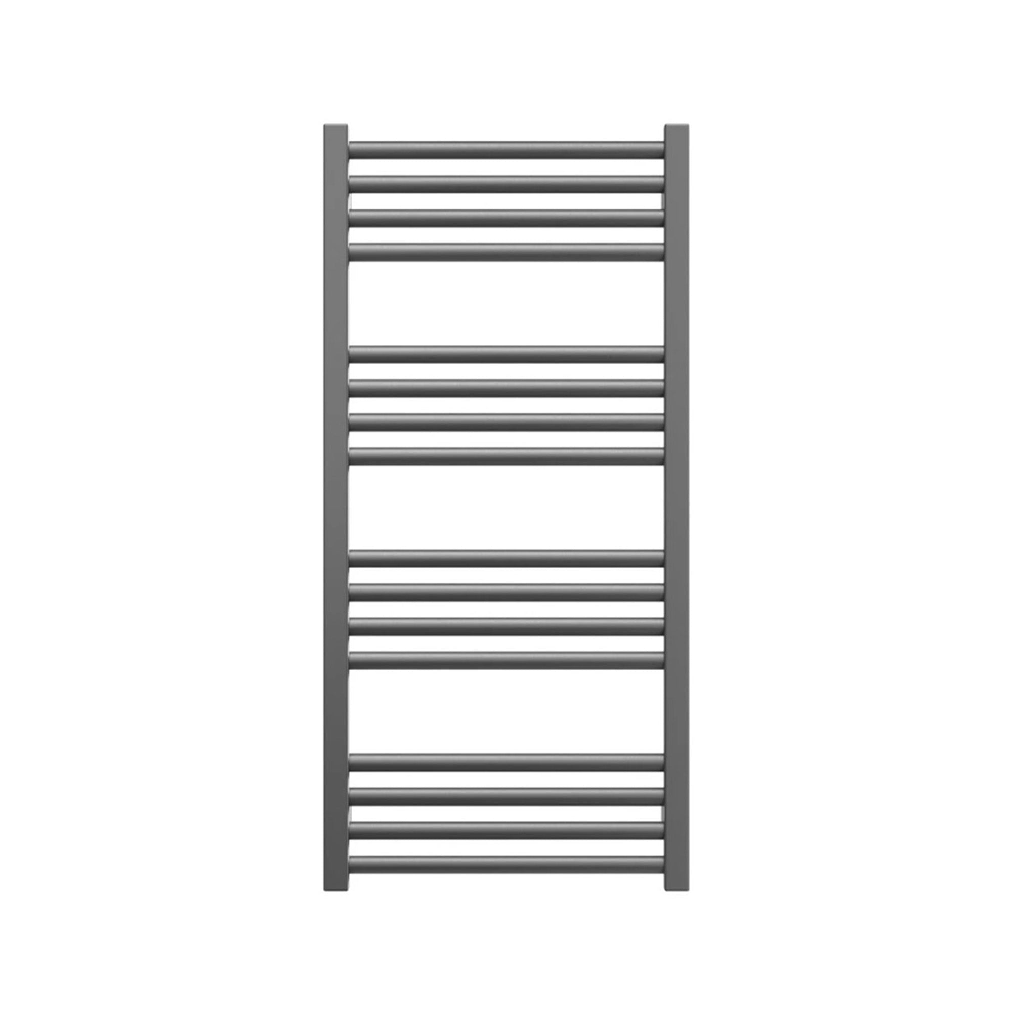 crosswater mpro heated towel rail 430x900mm slate