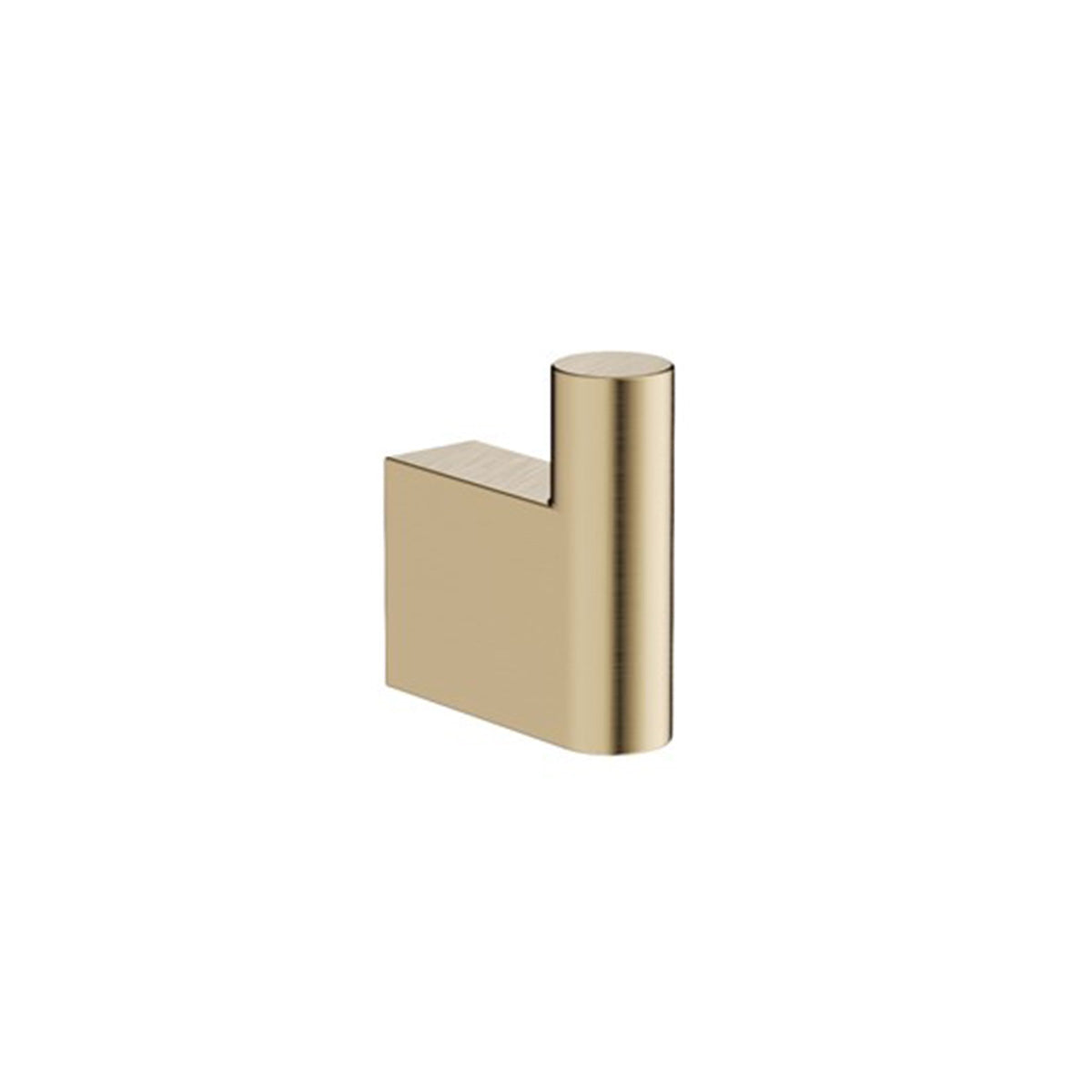 crosswater mpro single robe hook brushed brass