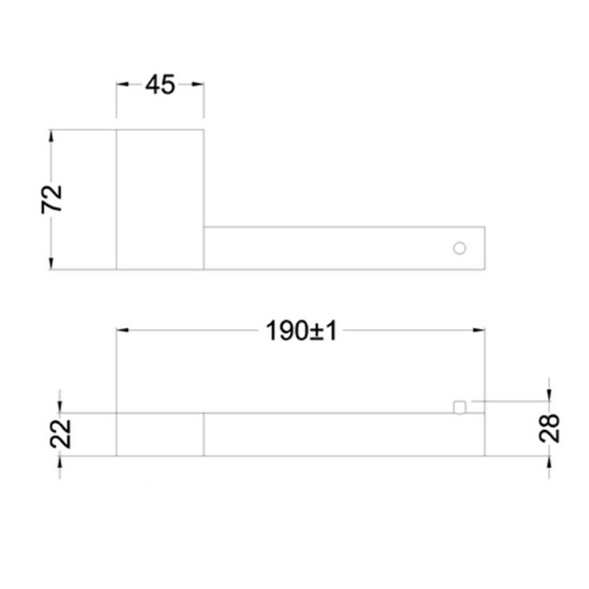 crosswater mpro toilet roll holder neue