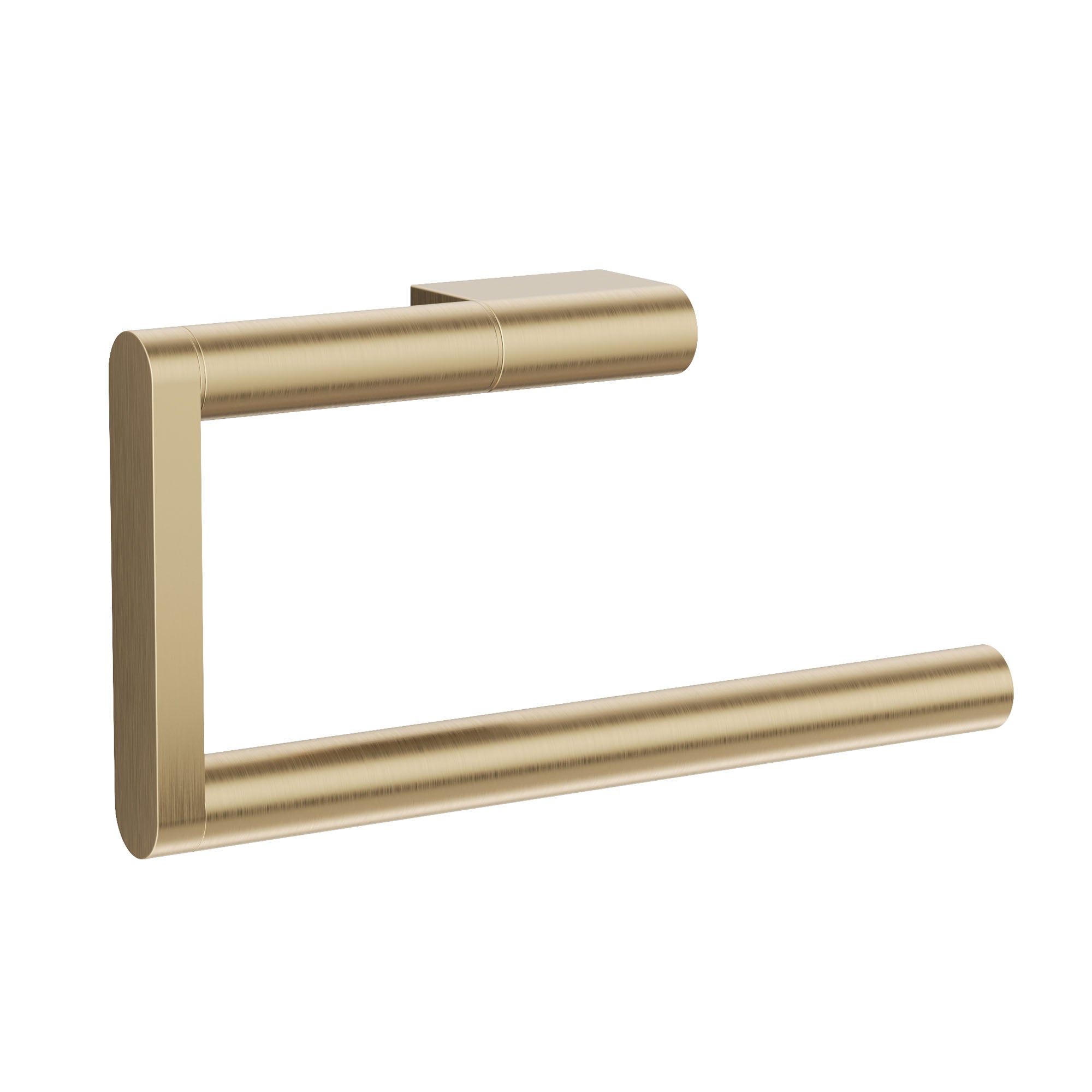 crosswater mpro towel ring brushed brass