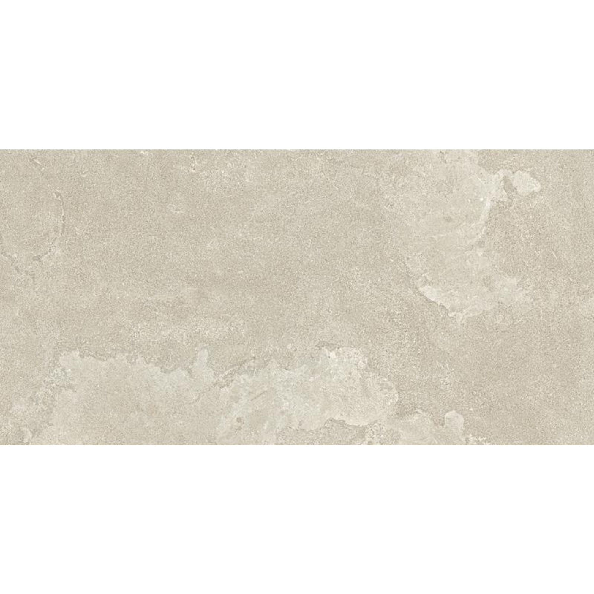 Dorset Beige Stone Effect Cross Cut Porcelain Tile 60x120cm Matt