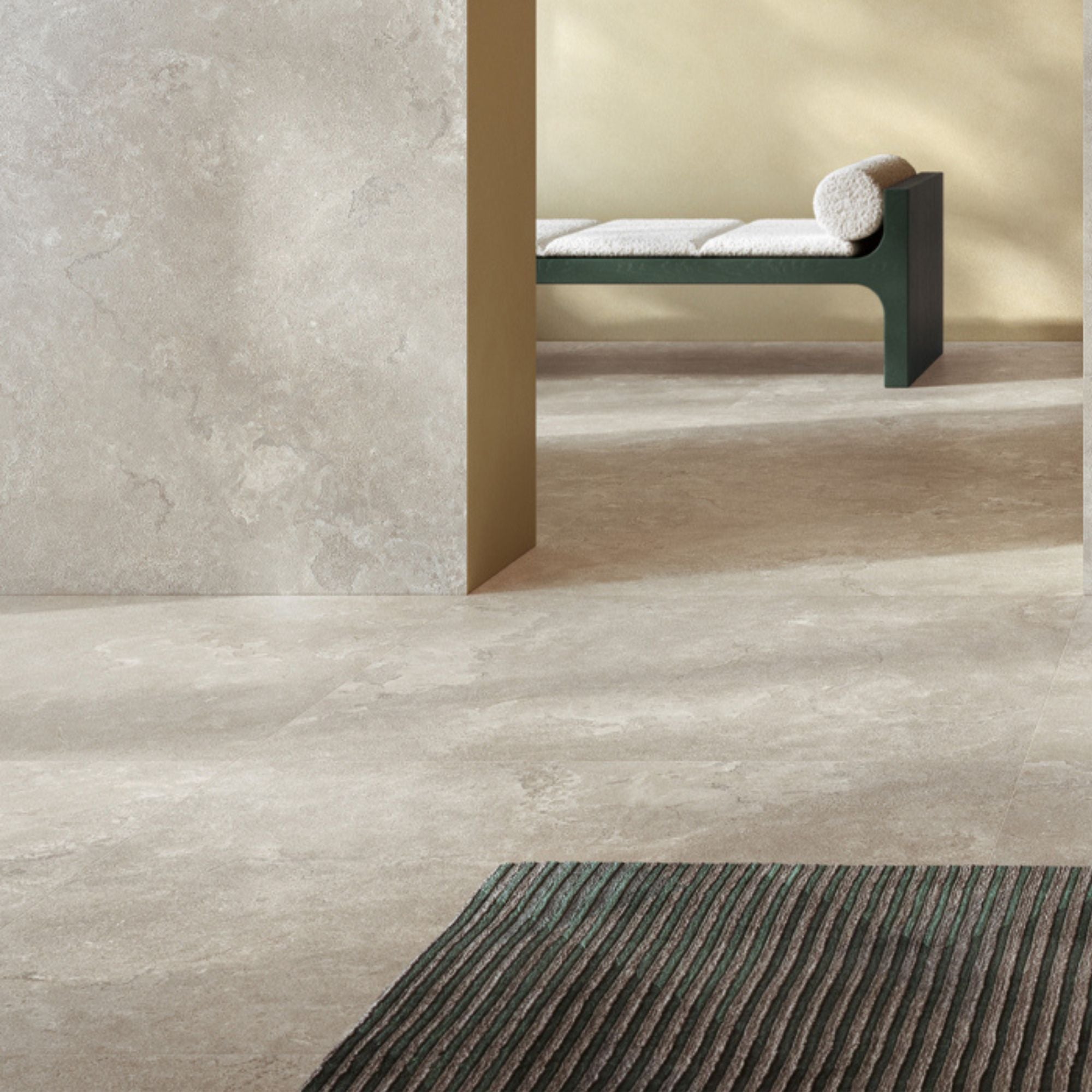 Dorset Tortora Stone Effect Cross Cut Porcelain Tile 60x120cm Matt