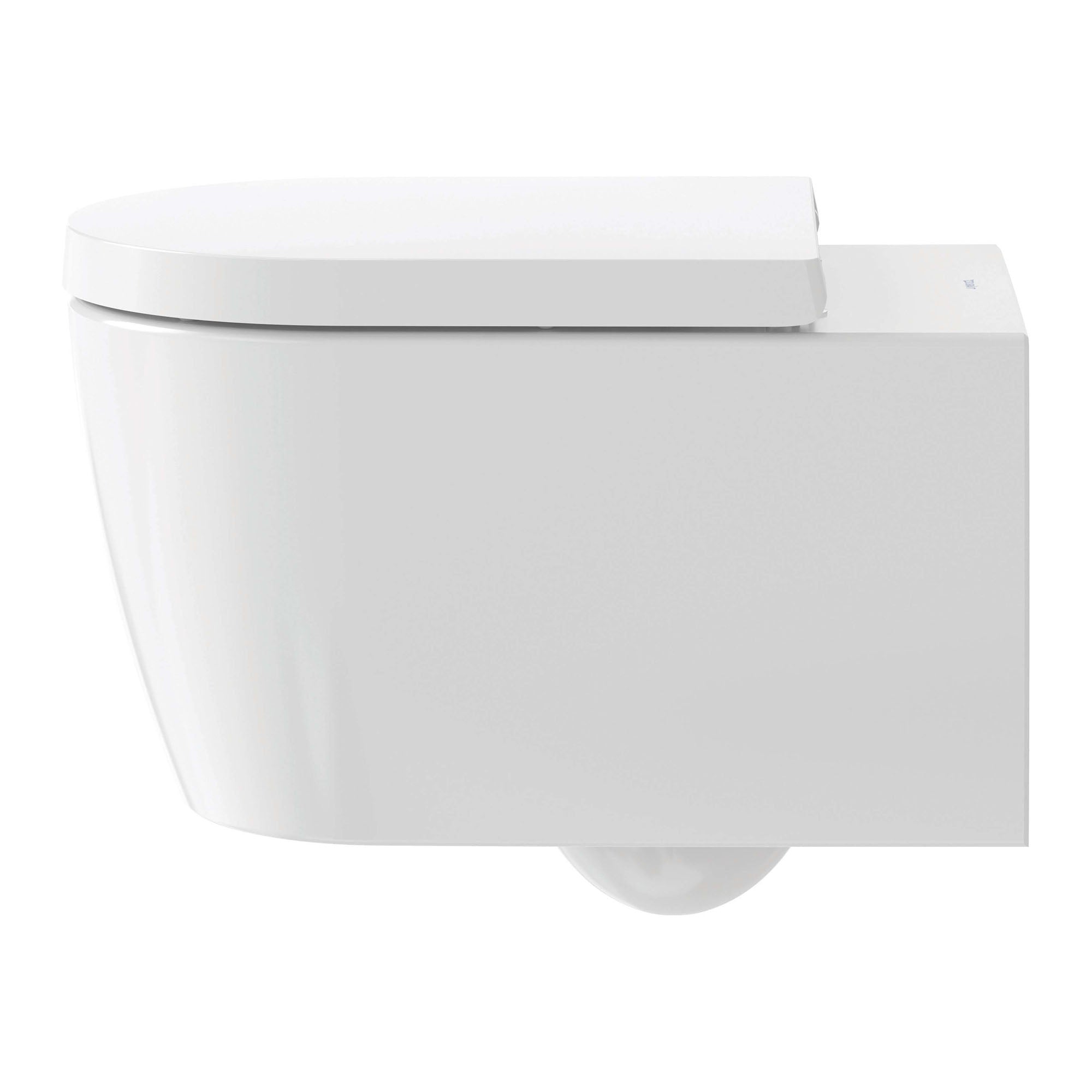 duravit me by starck wc rimless wall hung wc with soft close seat