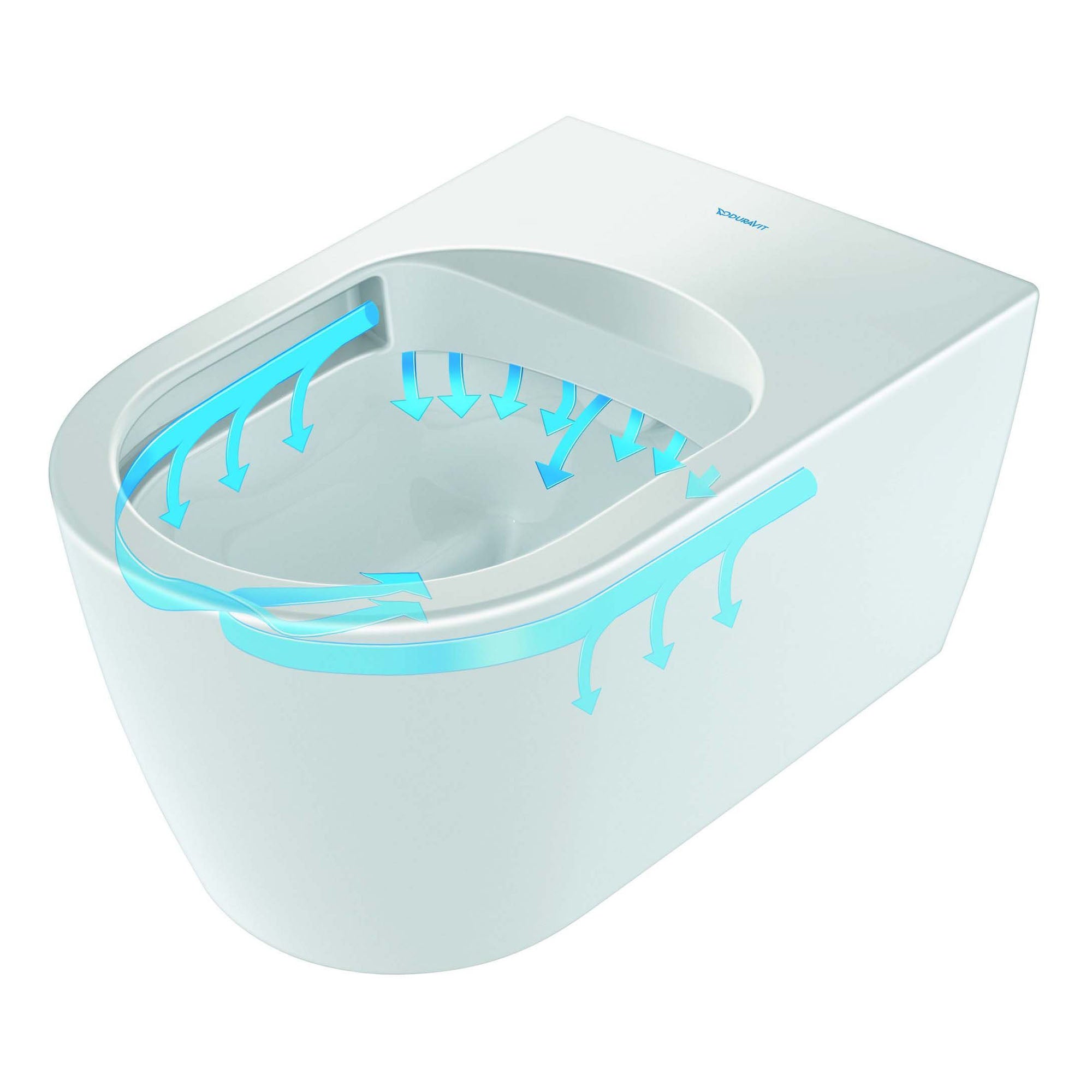 duravit me by starck wc rimless wall hung wc with soft close seat