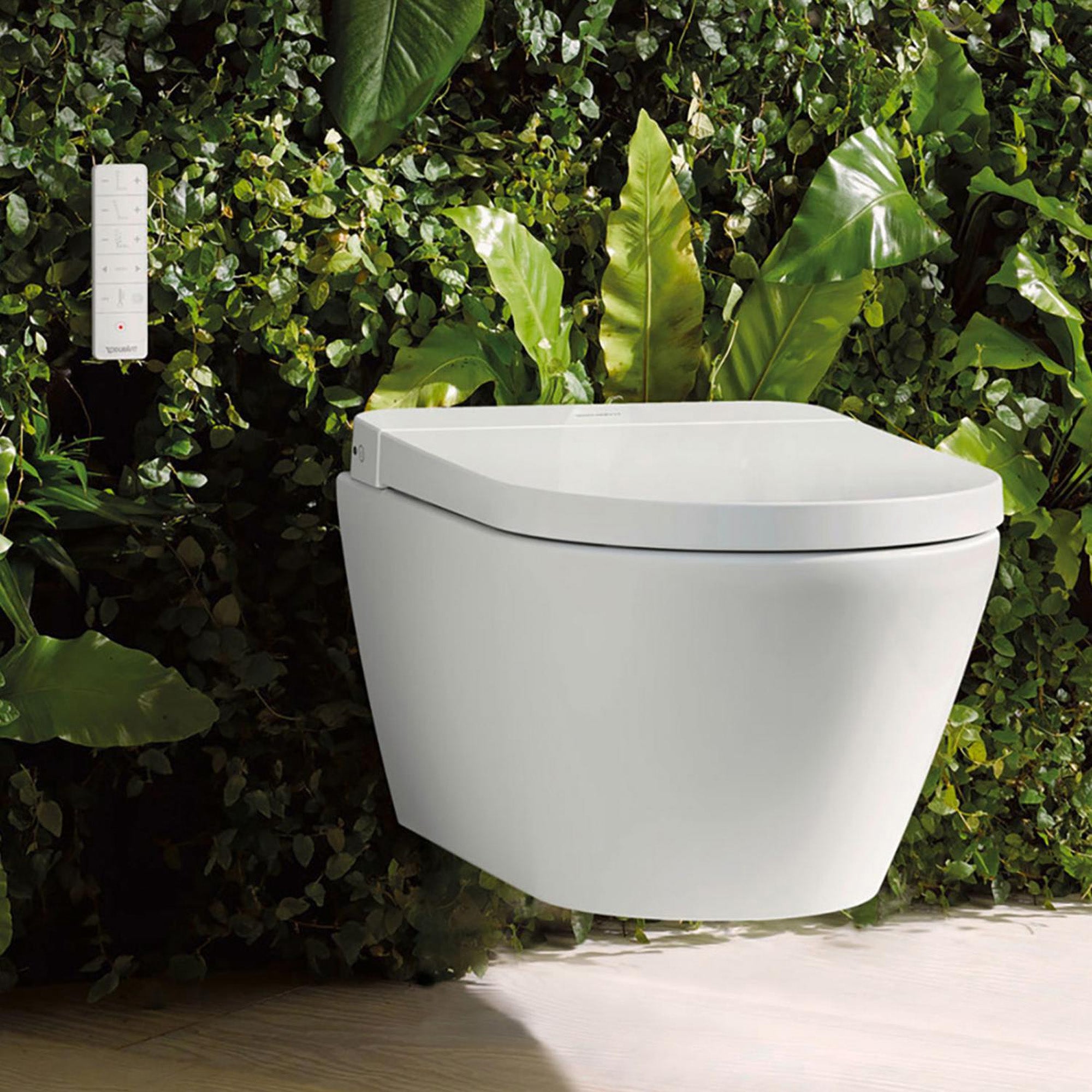 Duravit Sensowash D-Neo Rimless Wall Mounted Shower WC With Soft Close Toilet Seat