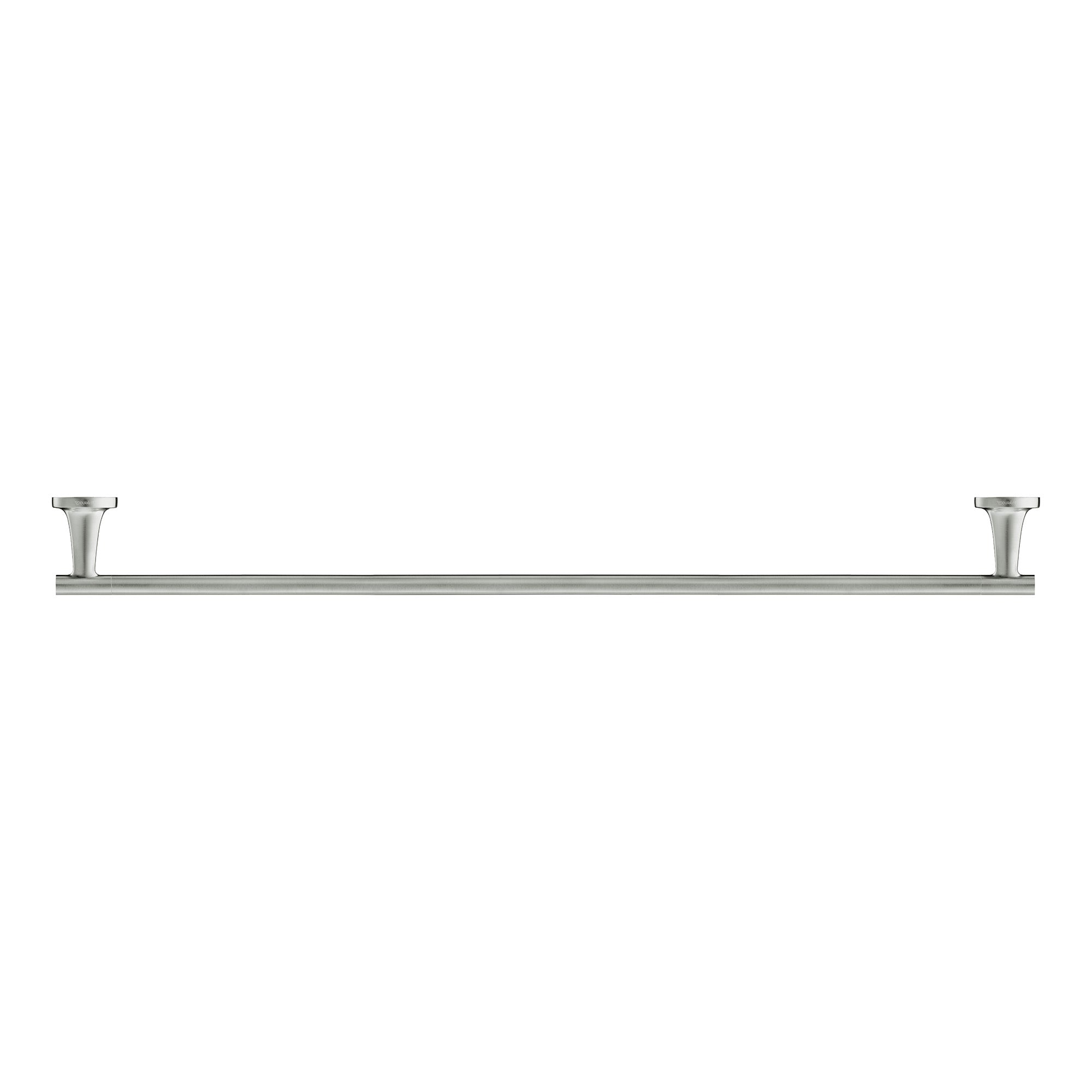 duravit starck t single towel rail 800mm brushed stainless steel