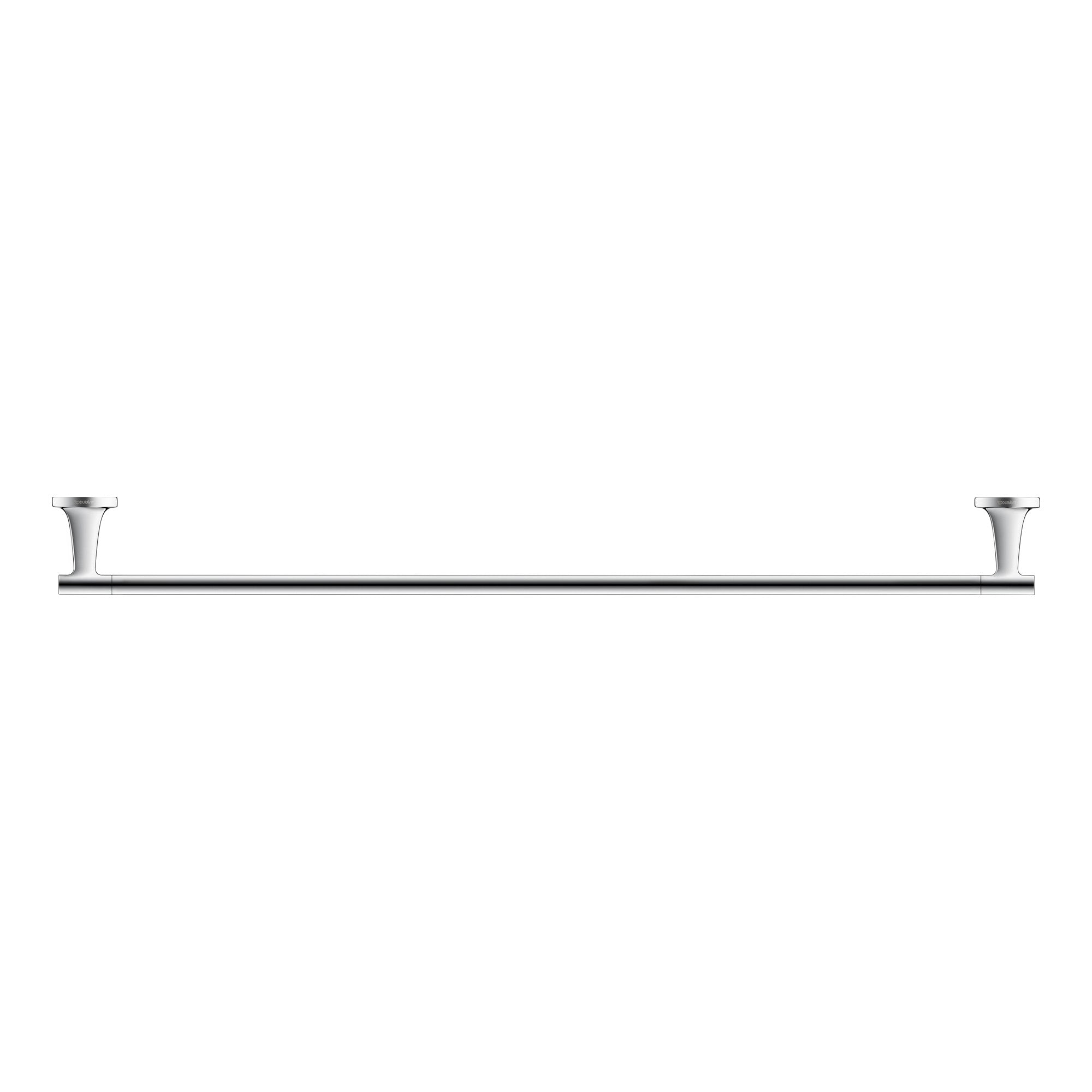 duravit starck t single towel rail 800mm chrome