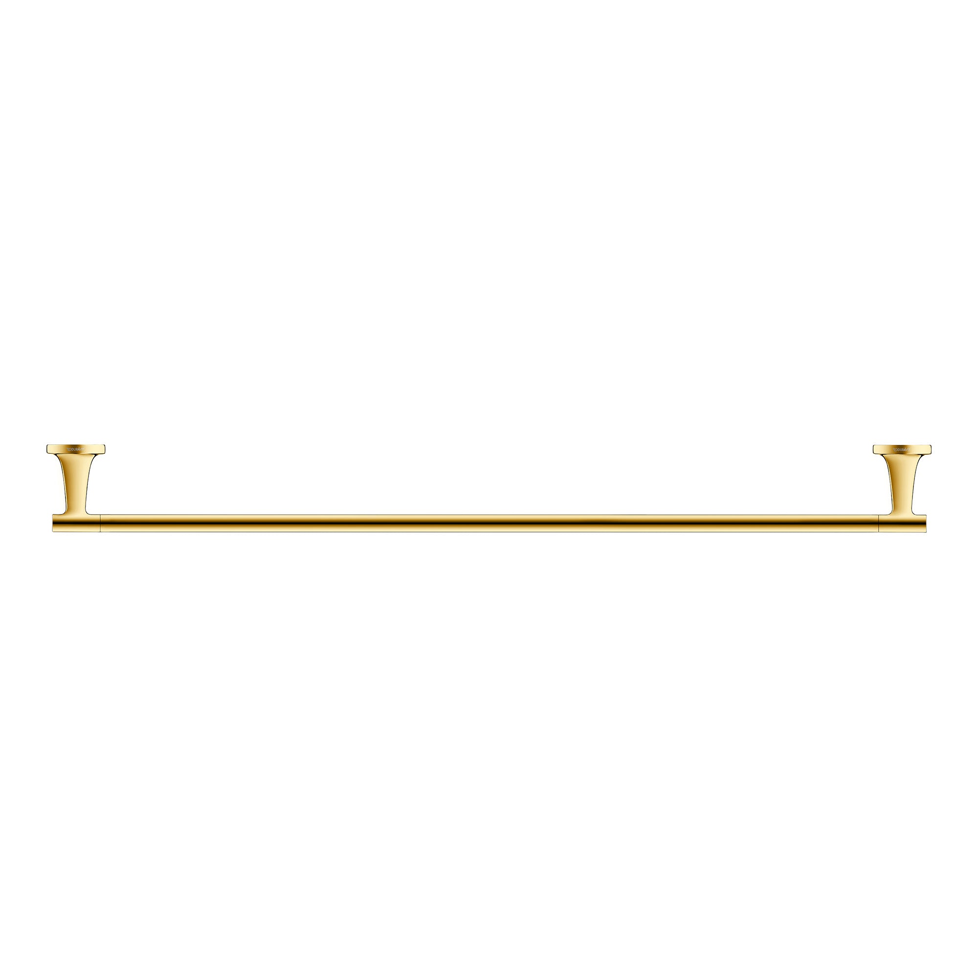 duravit starck t single towel rail 800mm polished gold