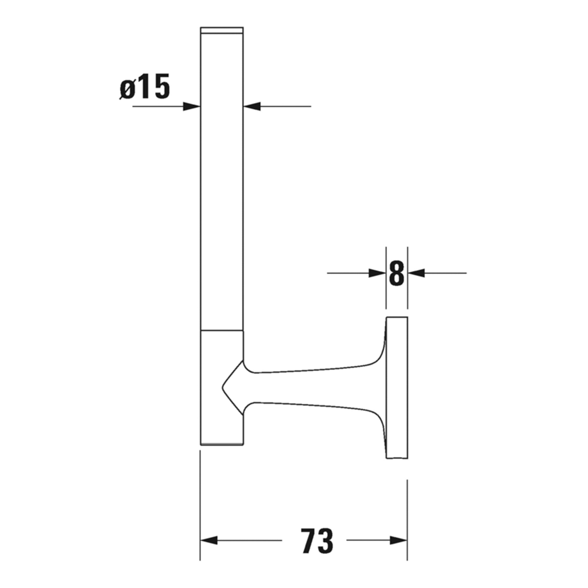 duravit starck t spare toilet roll holder