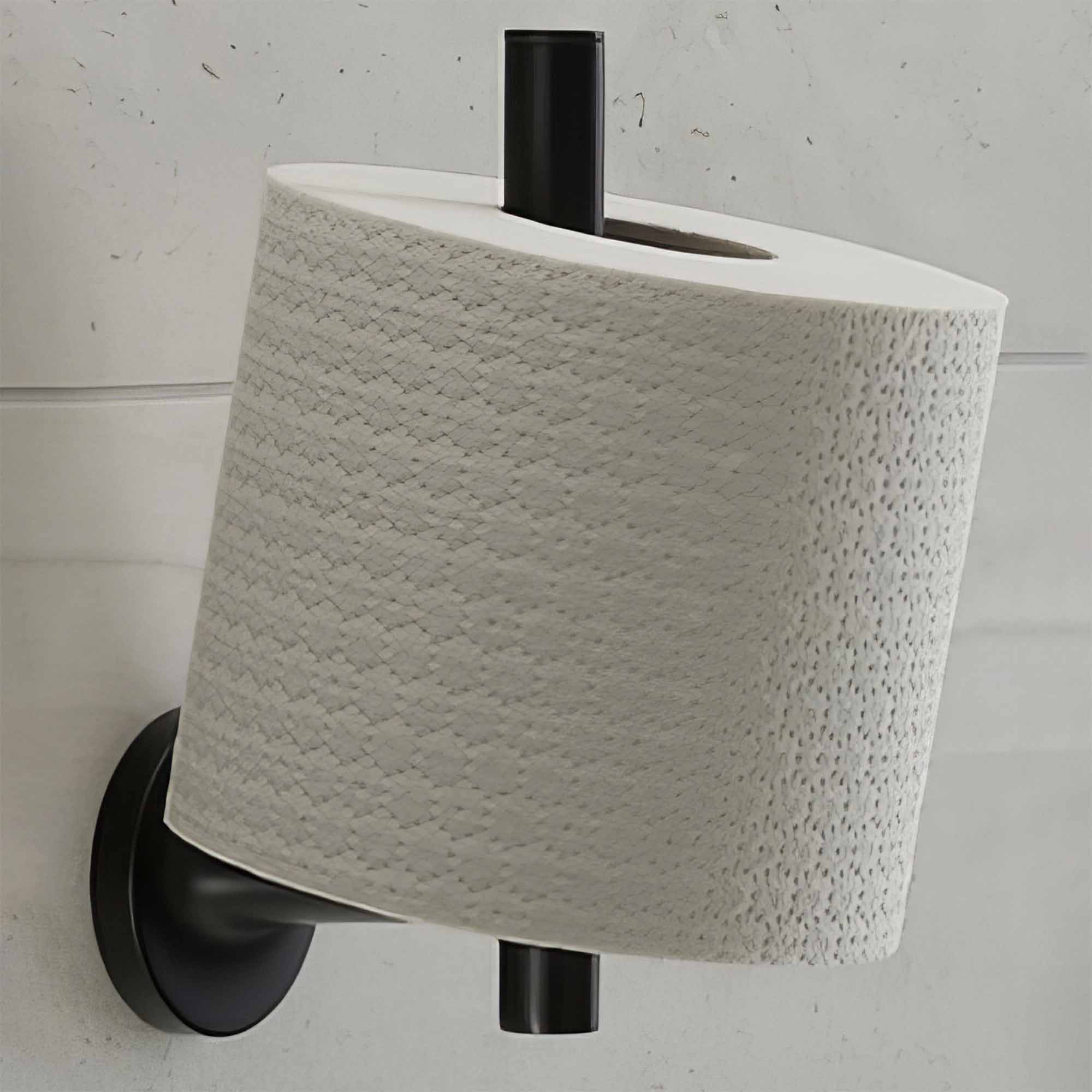 duravit starck t spare toilet roll holder matt black