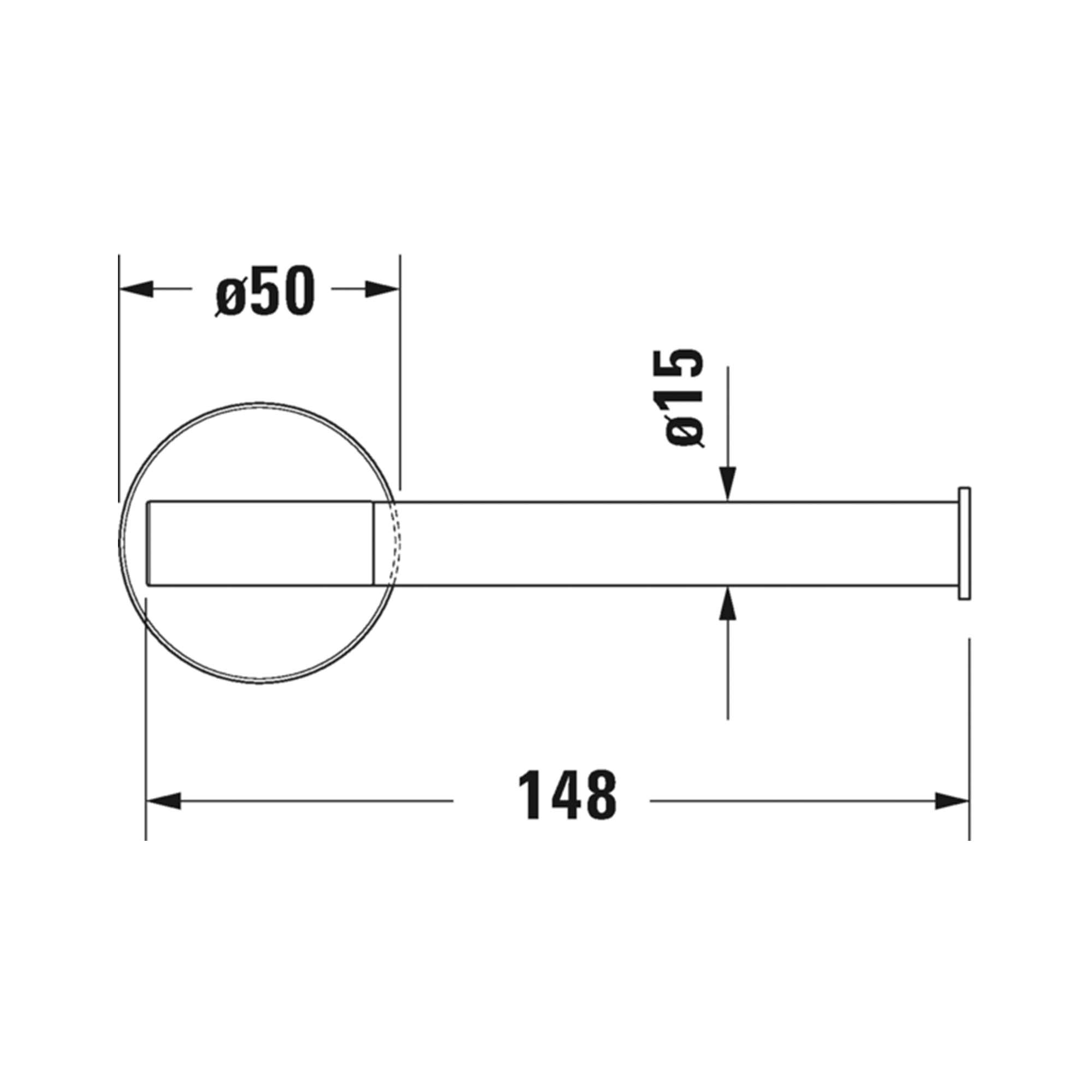 duravit starck t toilet roll holder