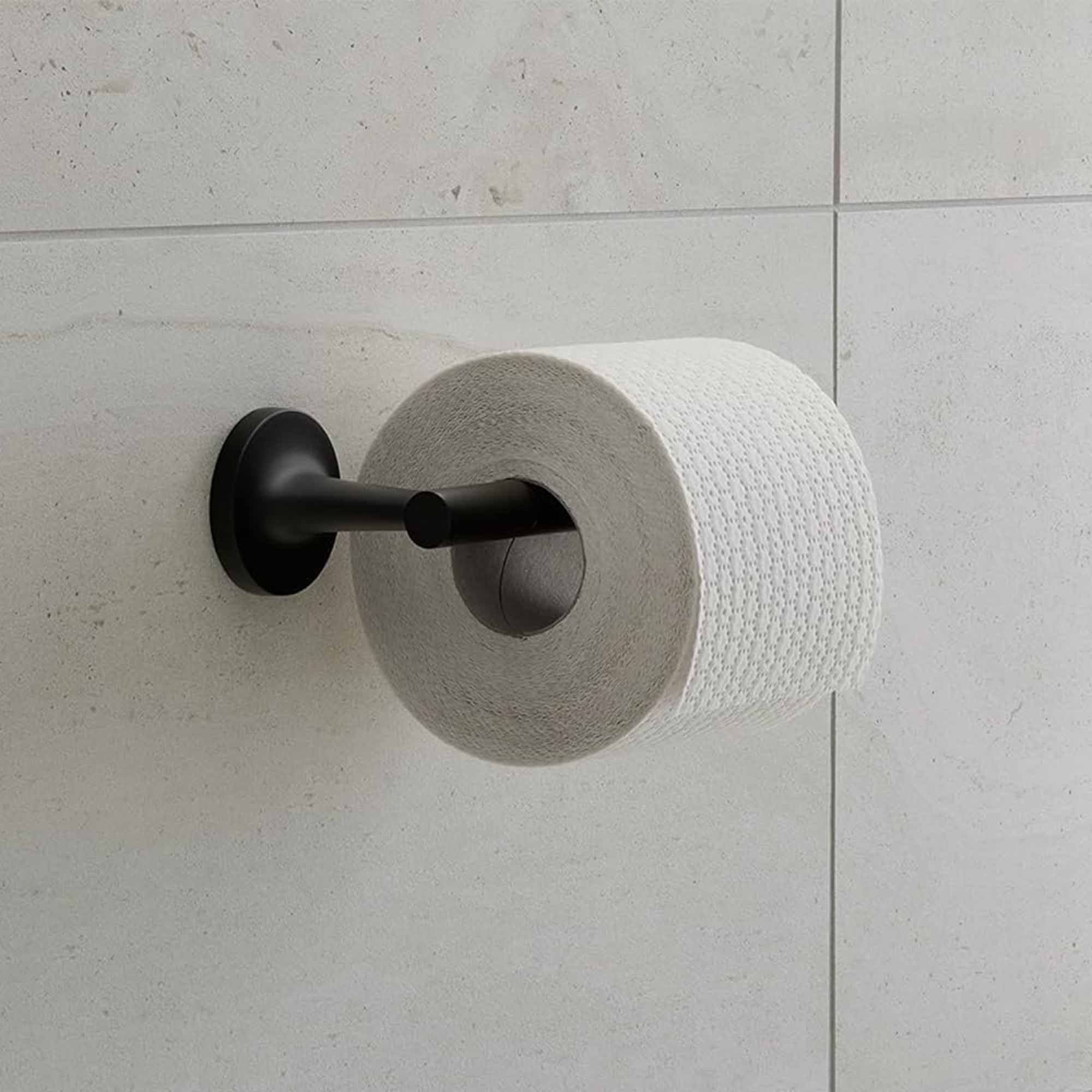 duravit starck t toilet roll holder matt black