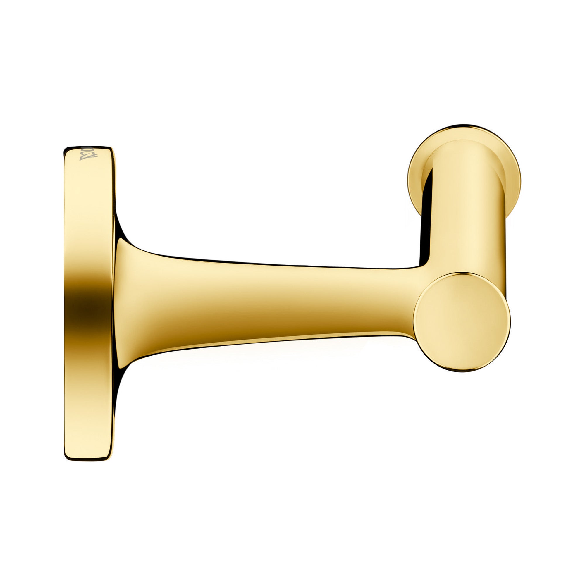 duravit starck-t toilet roll holder polished gold