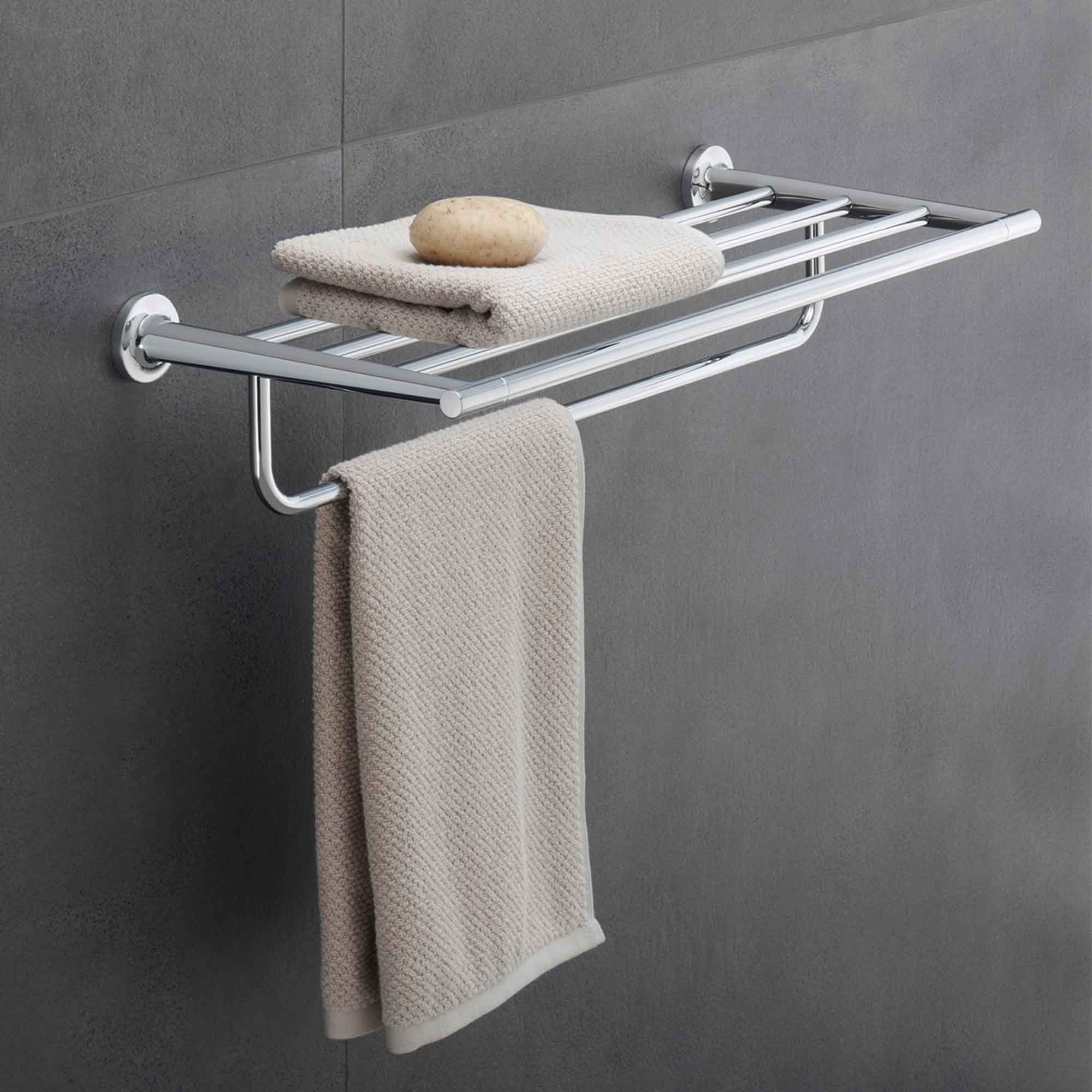 duravit starck t towel rack chrome