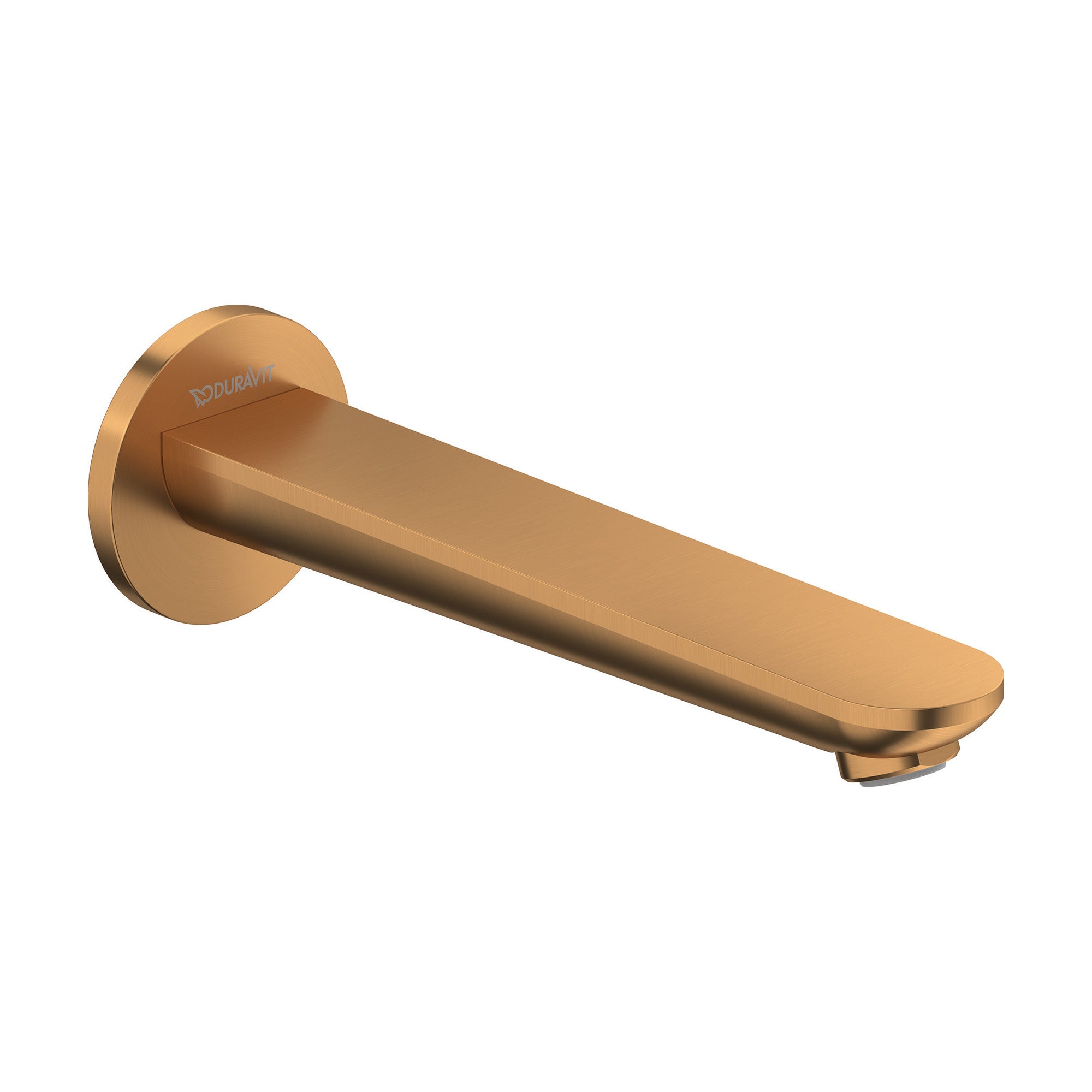 duravit wave bath spout brushed bronze