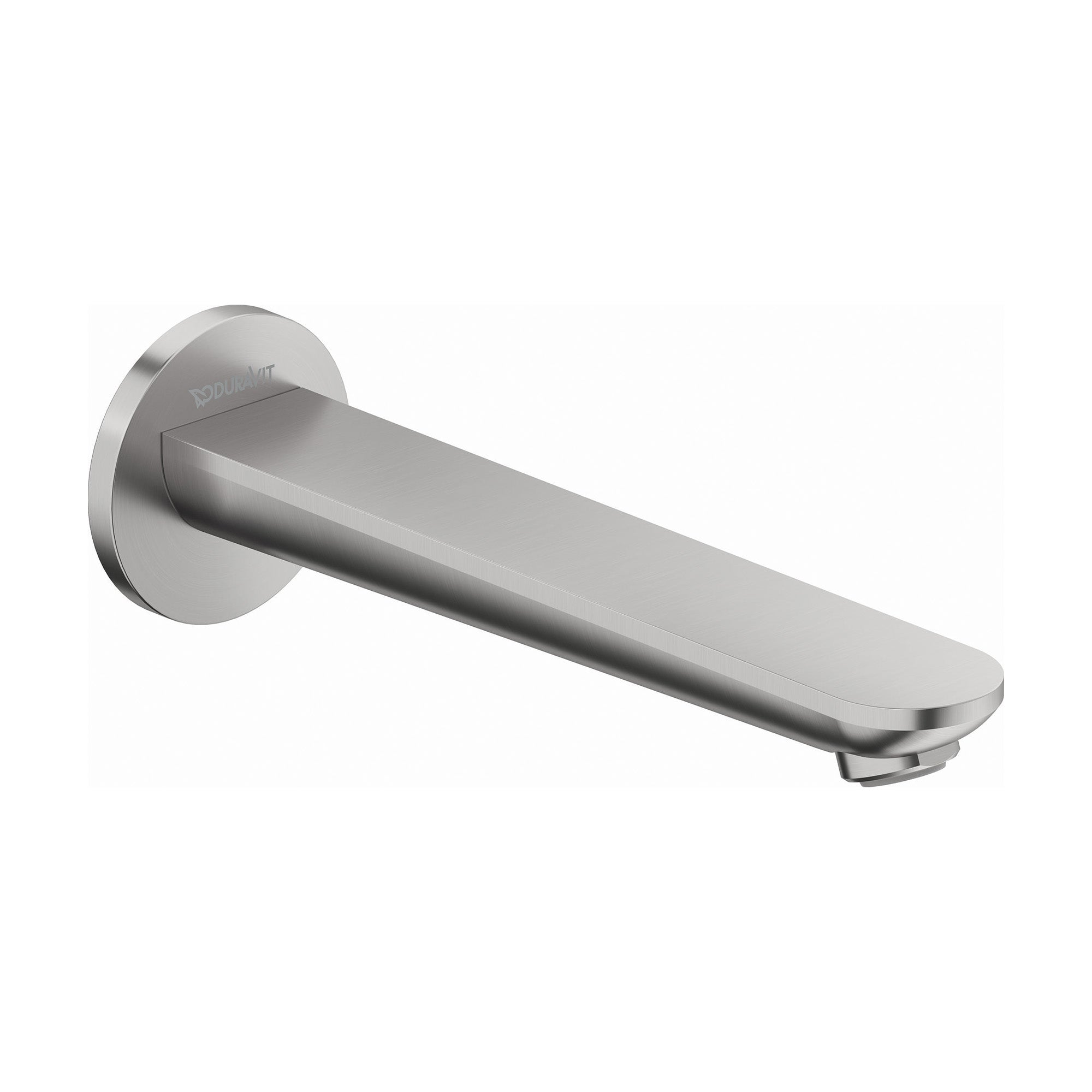 duravit wave bath spout brushed stainless steel