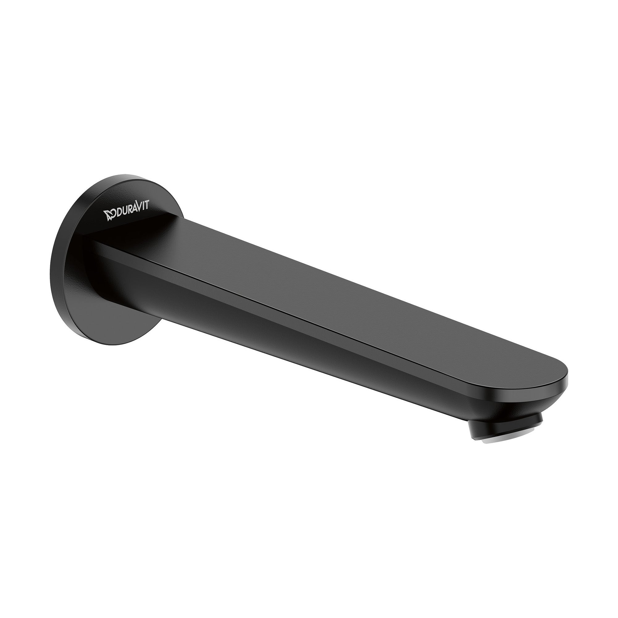 duravit wave bath spout matt black