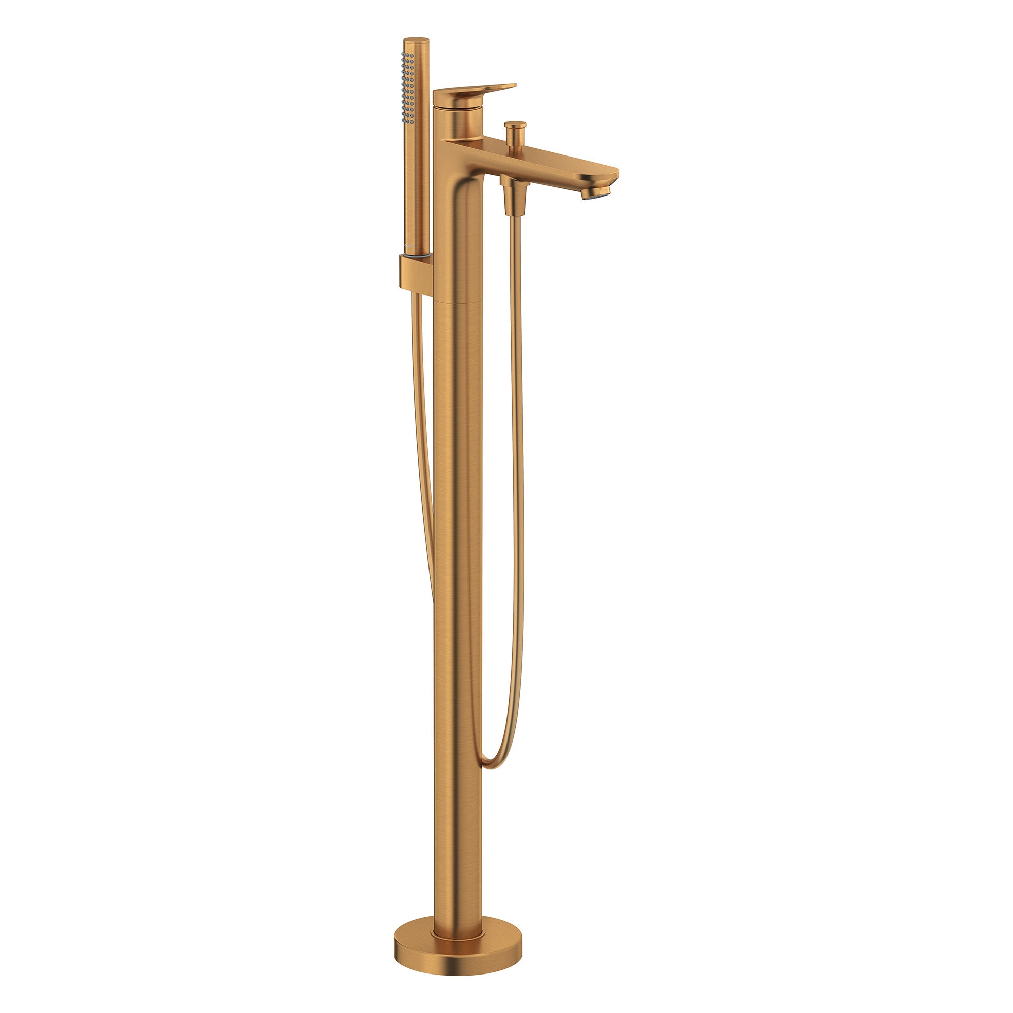 duravit wave freestanding bath shower mixer brushed bronze