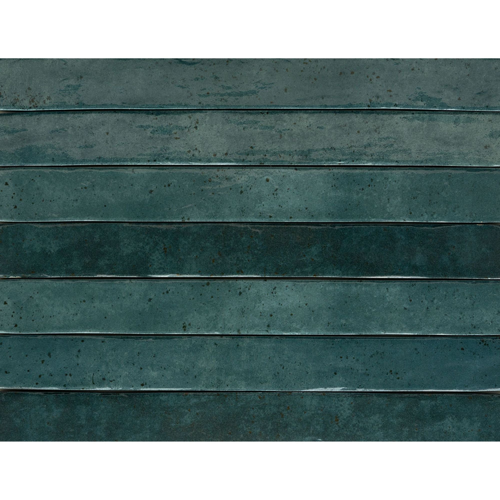 Fado Lagoon Porcelain Tile 4.8x45cm Gloss