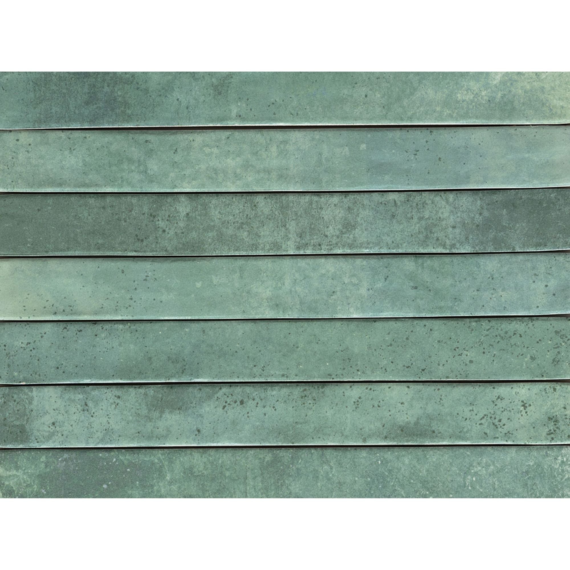 Fado Mint Porcelain Tile 4.8x45cm Gloss