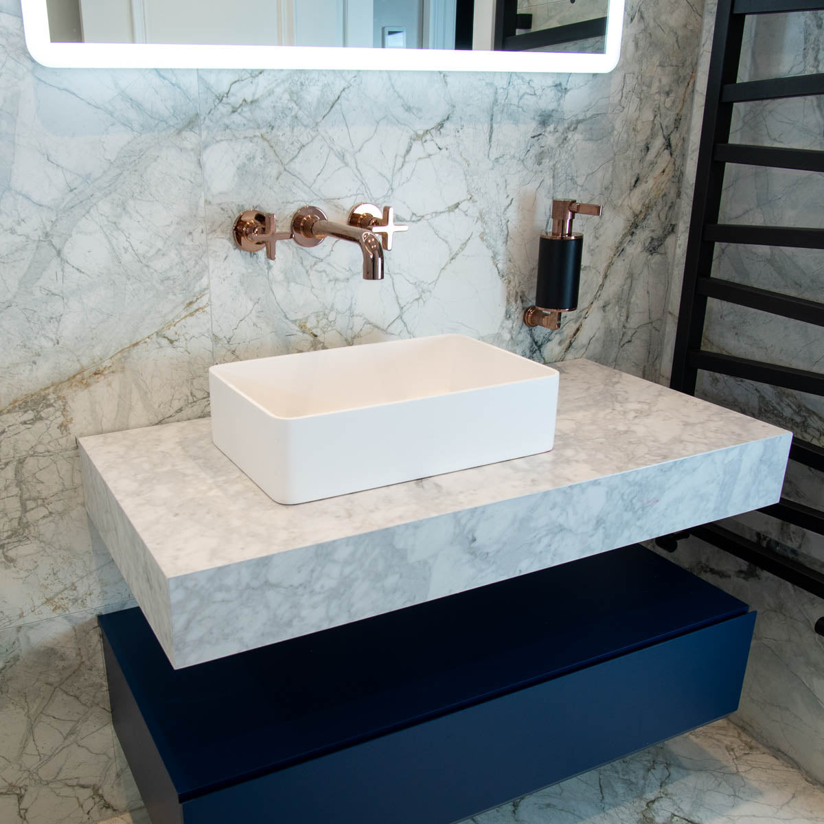 Fiora Pure Designer Floating Tabletop Console