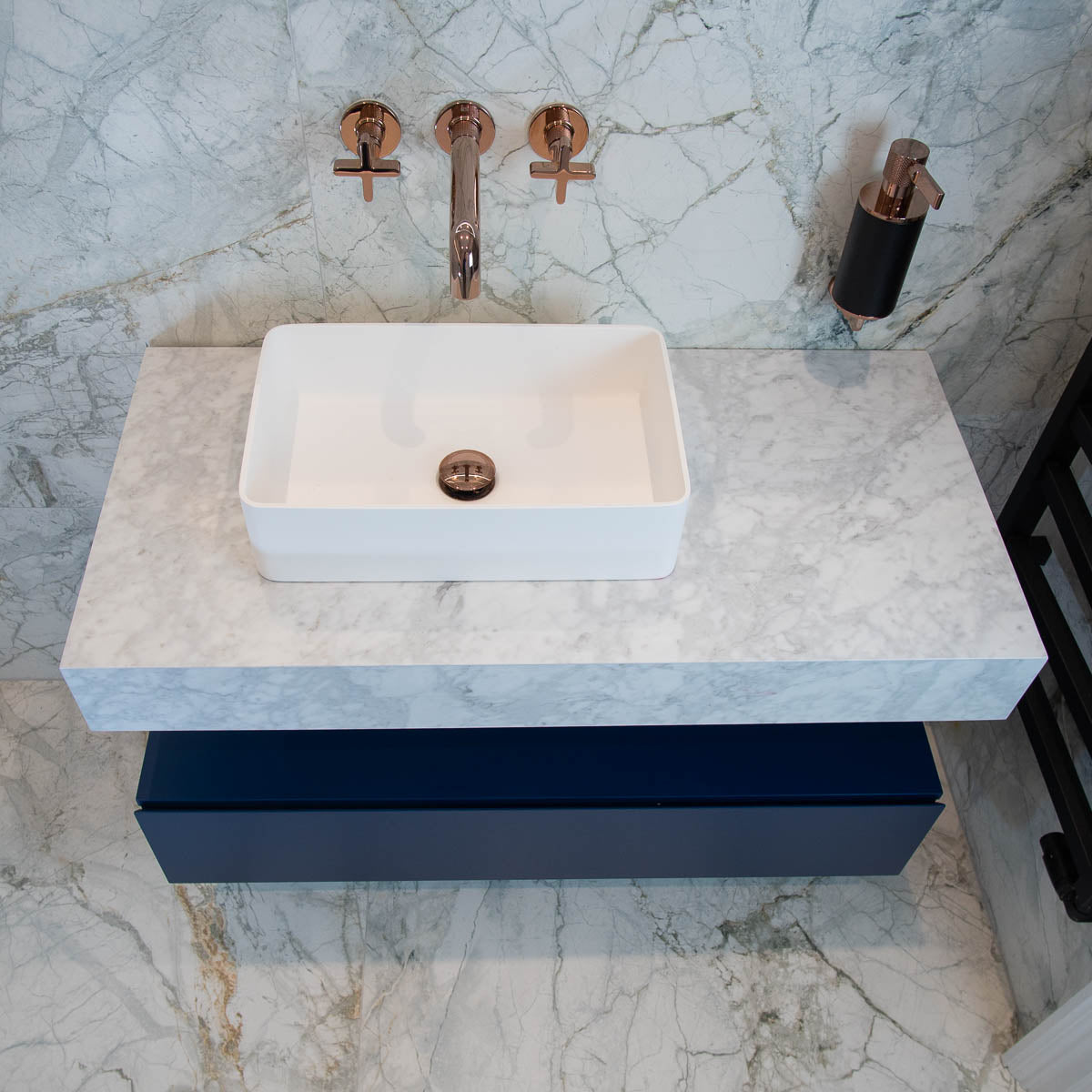 Fiora Pure Designer Floating Tabletop Console