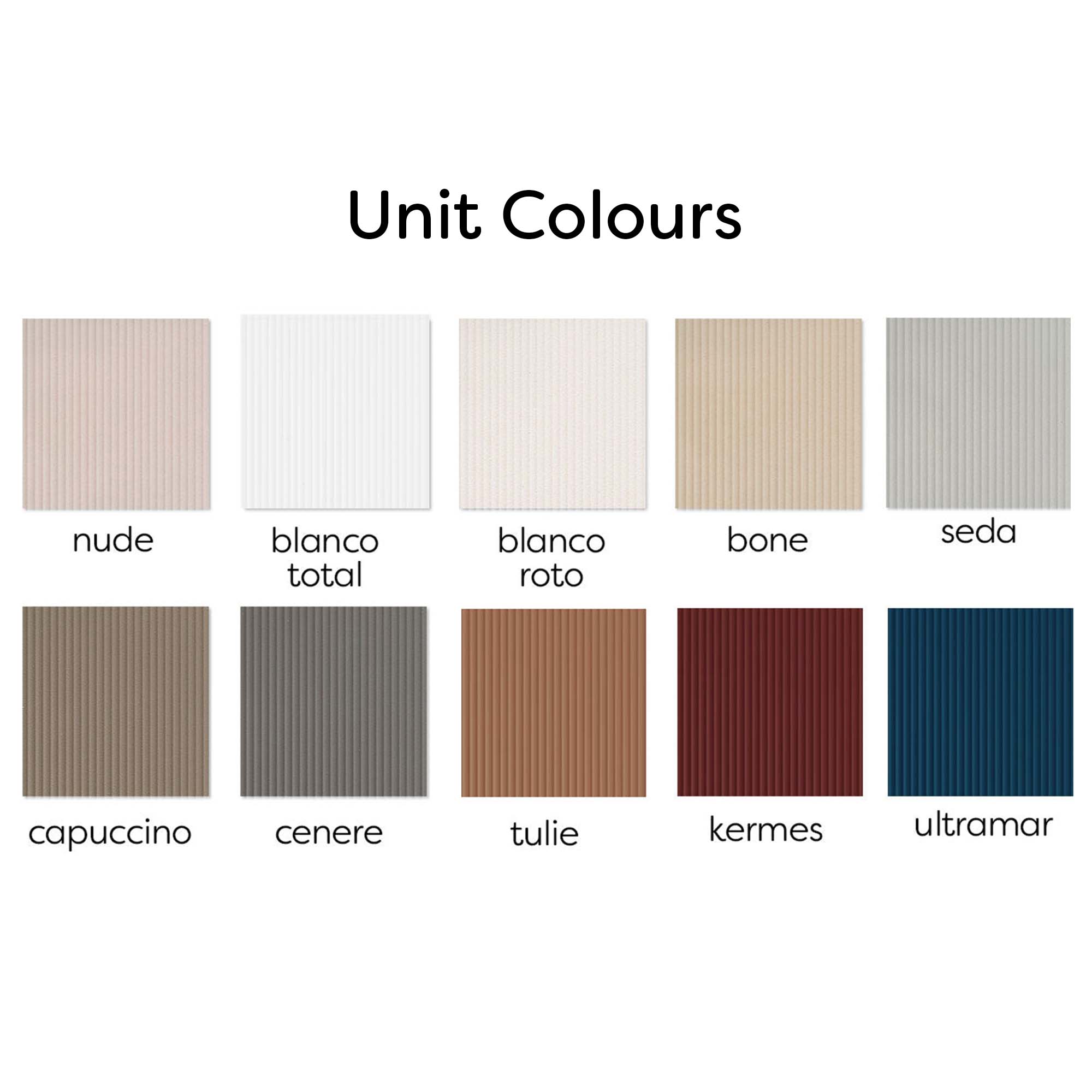 fiora synergy unit colours