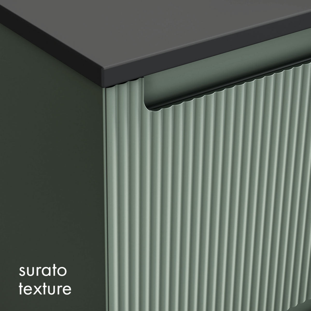 Fiora Synergy Designer Wall Mounted 1-Drawer Vanity Unit with Blanco Carrara Top and Built-In Basin