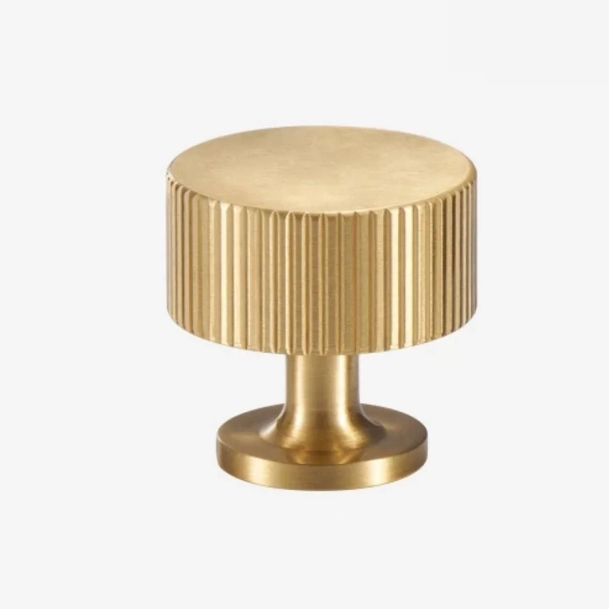 Designer Fluted Vanity Unit Knob - Single
