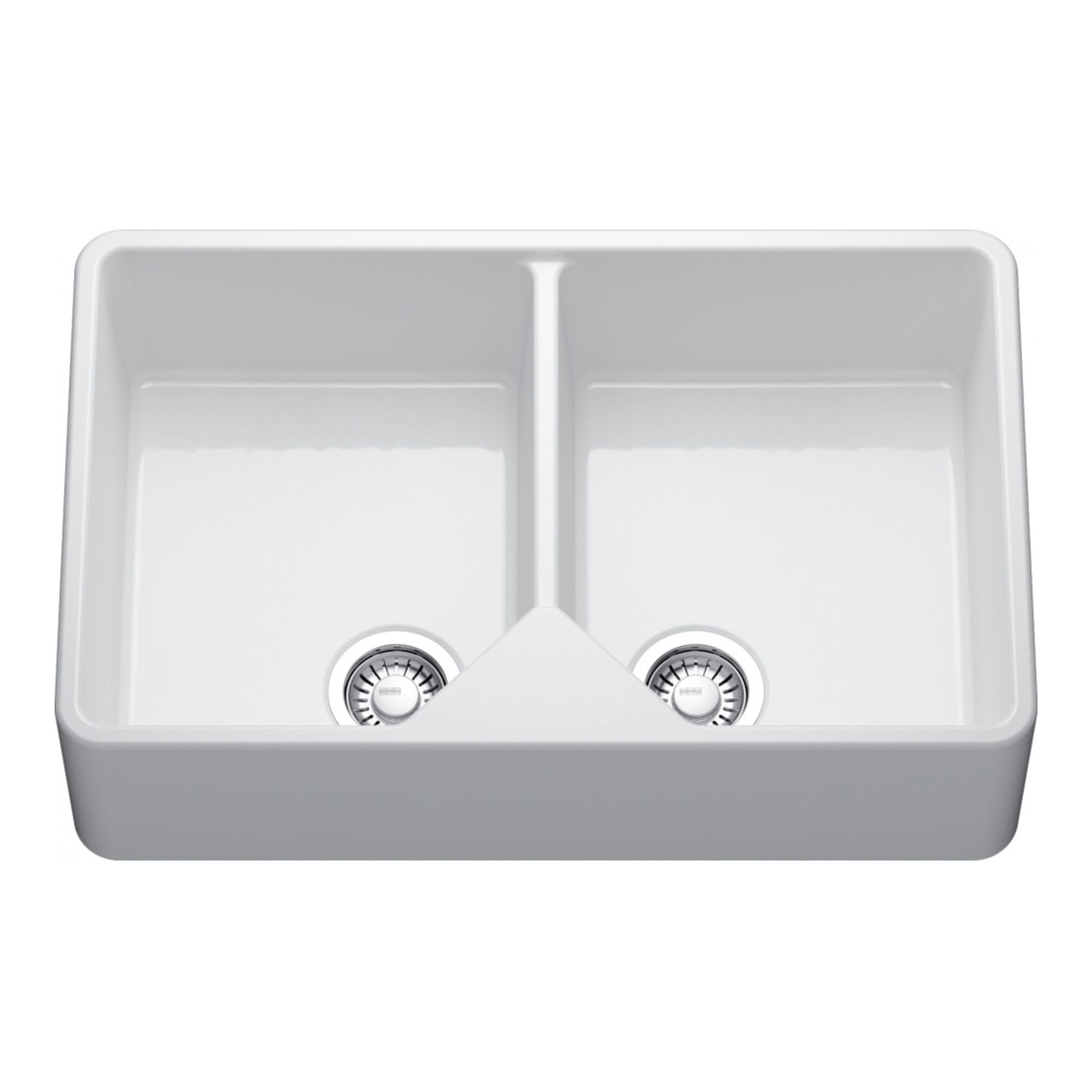 Franke Belfast VBK 720 kitchen sink ceramic gloss white 800x500mm