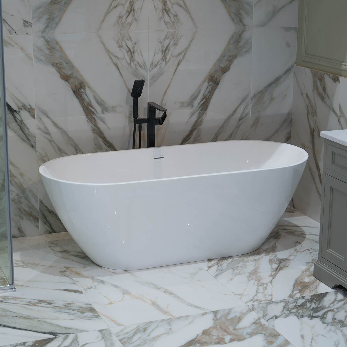 Granlusso Lux Nova Freestanding Bath - Acrylic