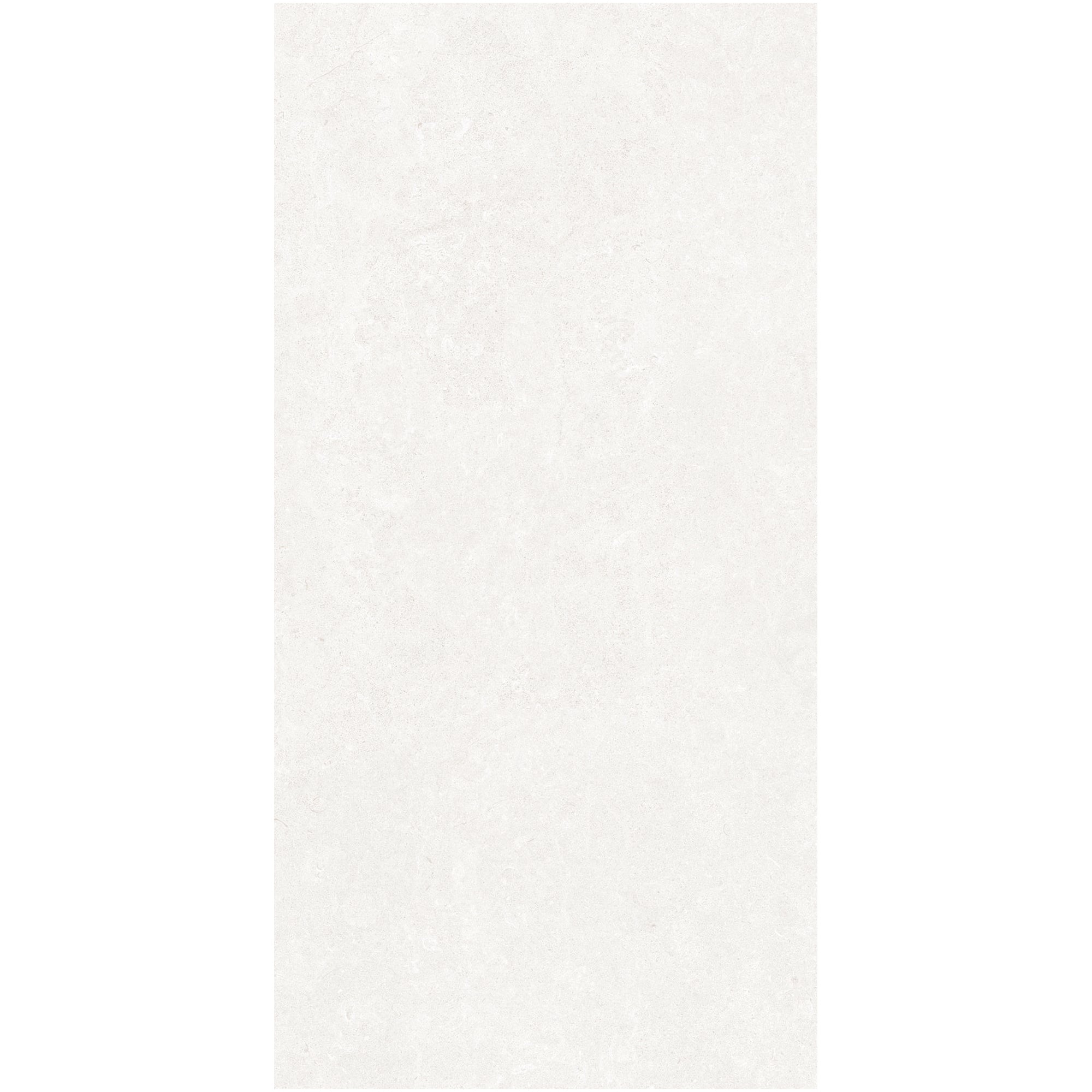 Ghent White Anti-Slip Porcelain Tile 60x120cm Matt