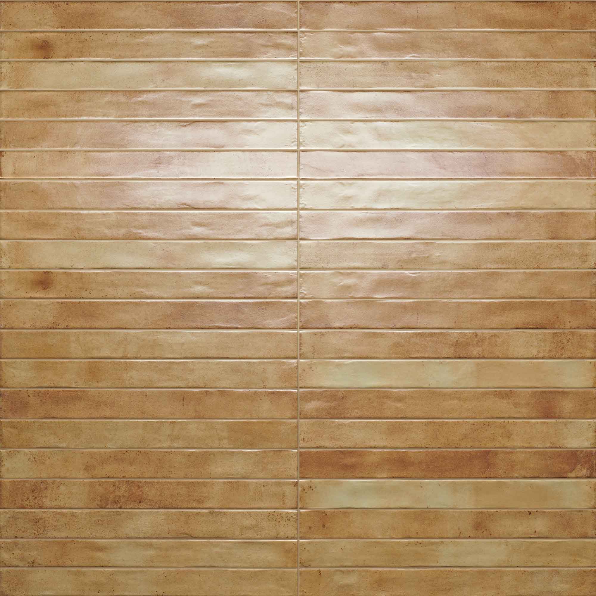 graffiti beige brick porcelain wall tile 4.8x45cm matt