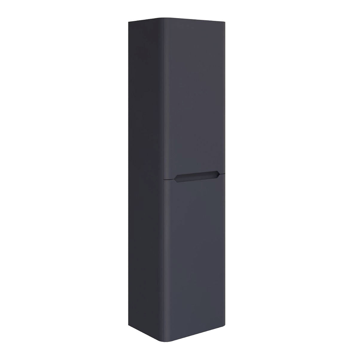 Granlusso™ Enzo Tall Storage Cabinet Wall Mounted midnight blue