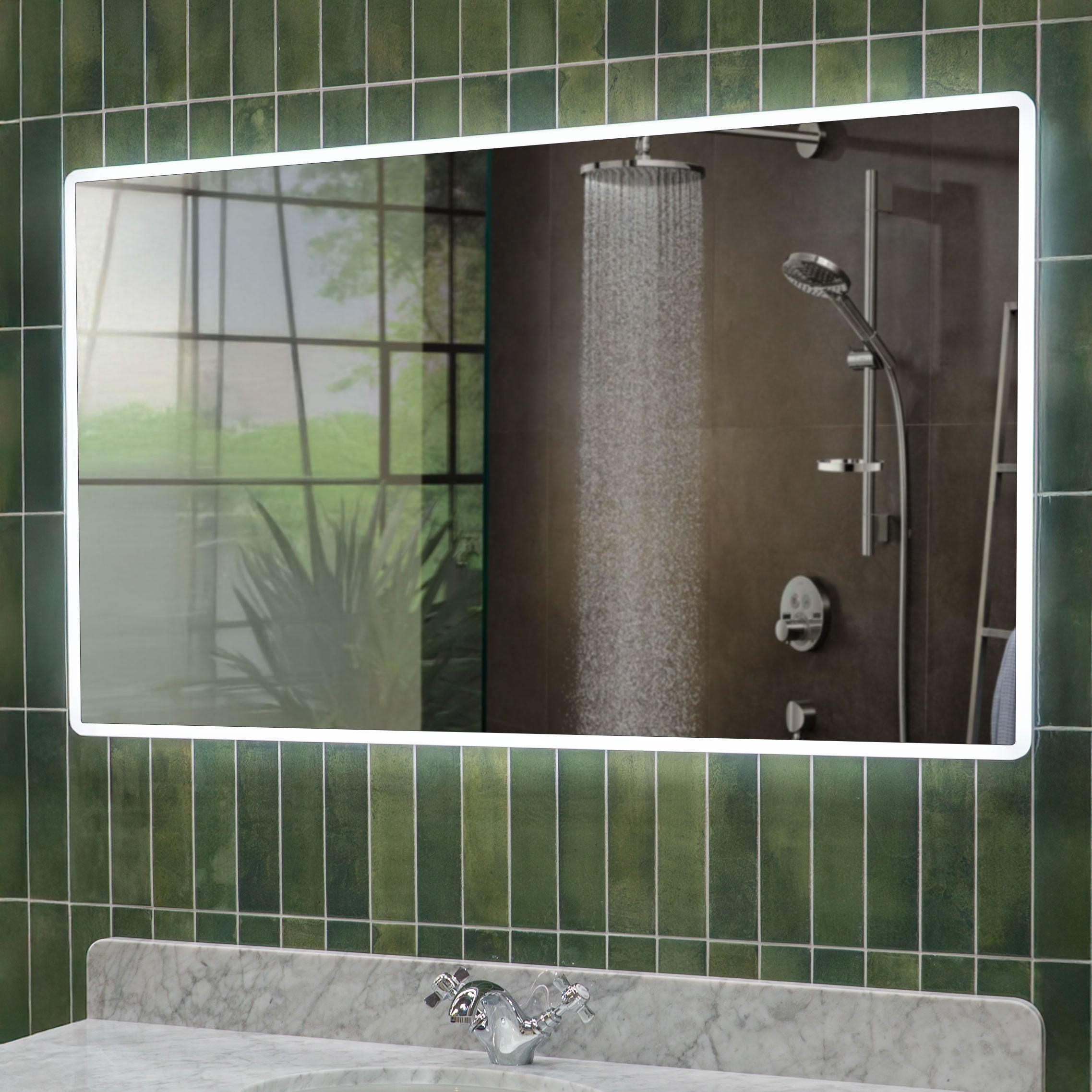 Granlusso Enzo 1200 LED Illuminated Fog Free Mirror