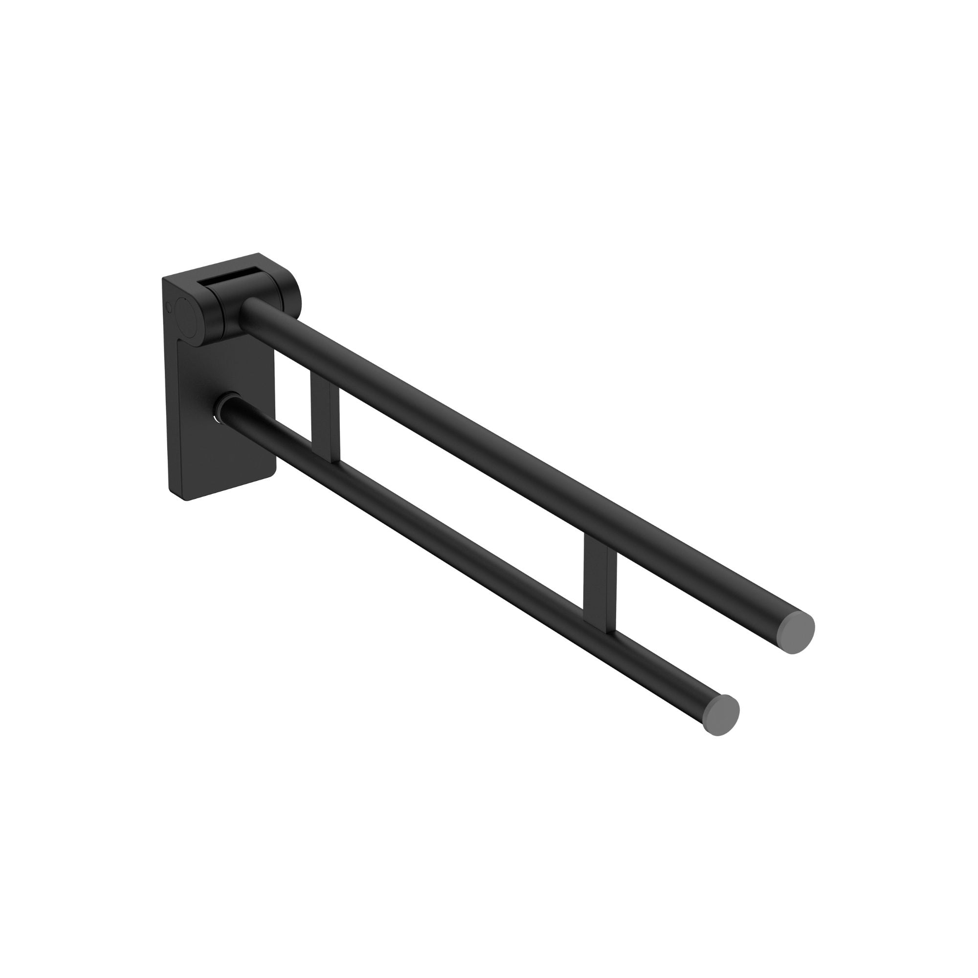 granlusso hinged grab rail matt black
