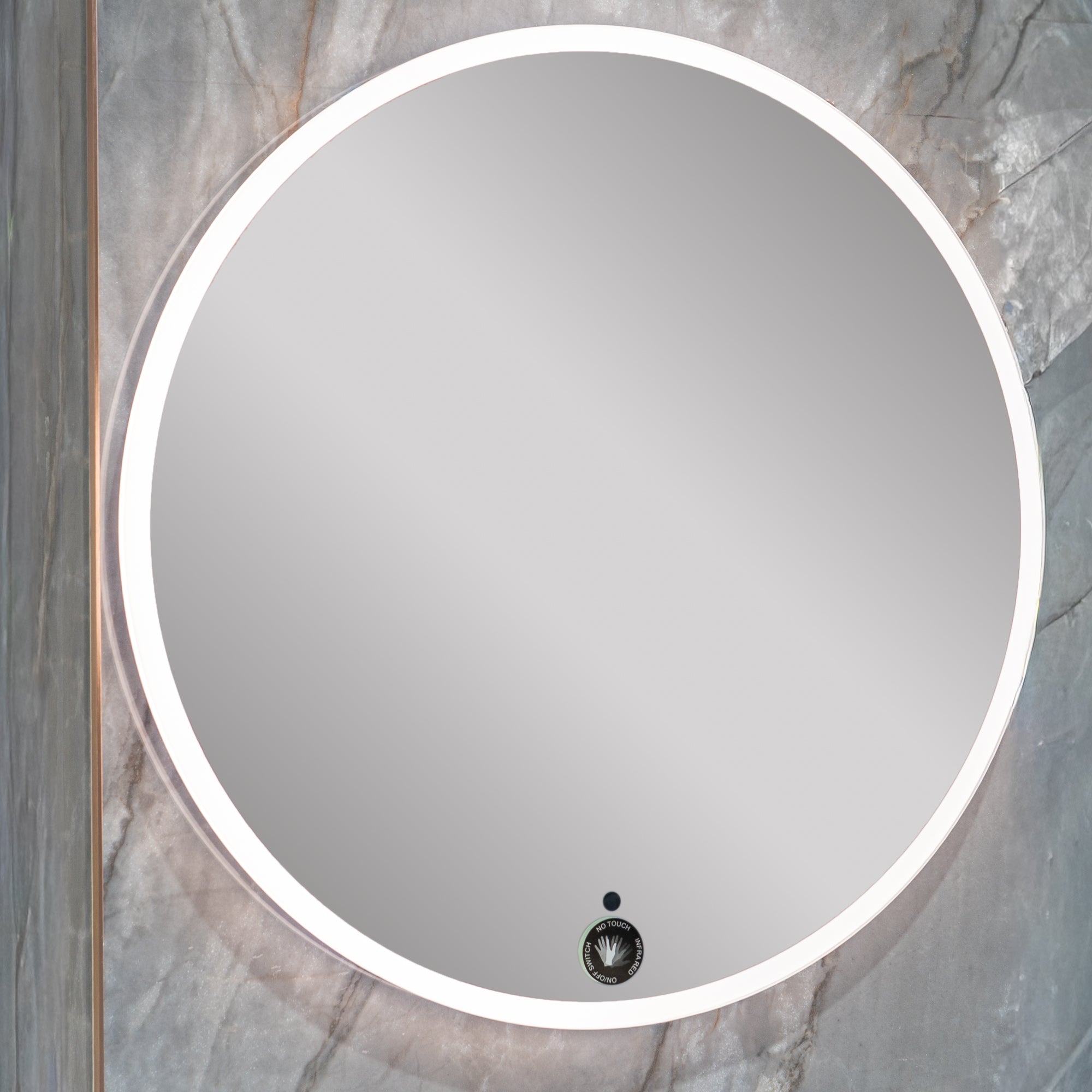 Ex-display Granlusso Serenity 60 Round LED Illuminated Fog Free Mirror