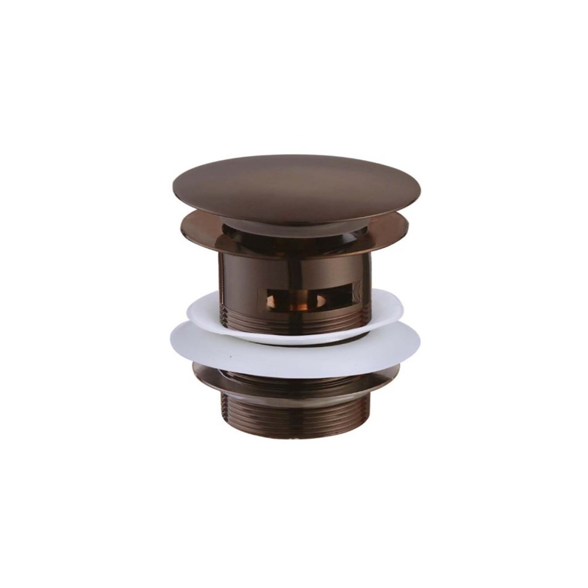 granlusso portofino click clack waste brushed bronze