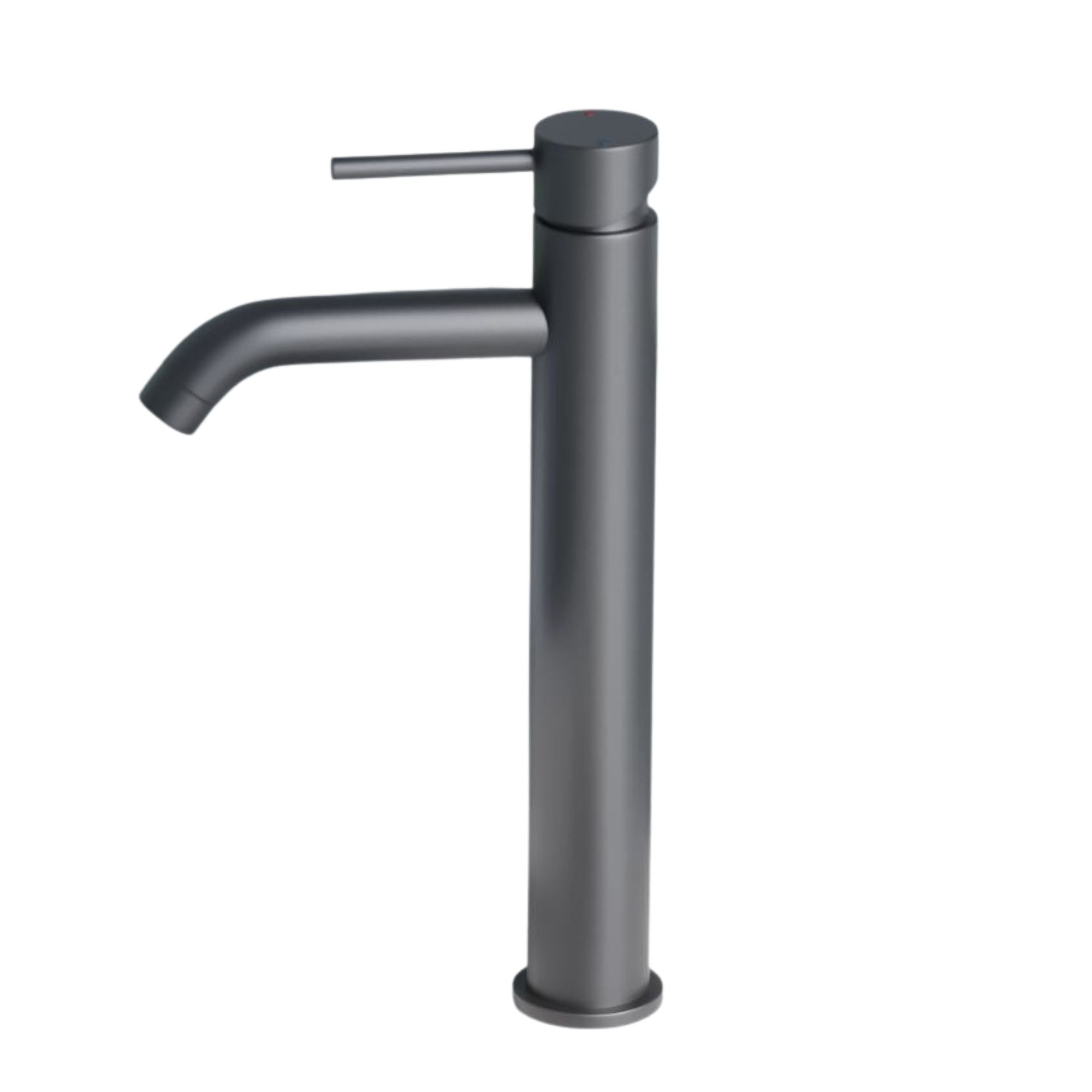 granlusso portofino tall basin mixer gunmetal