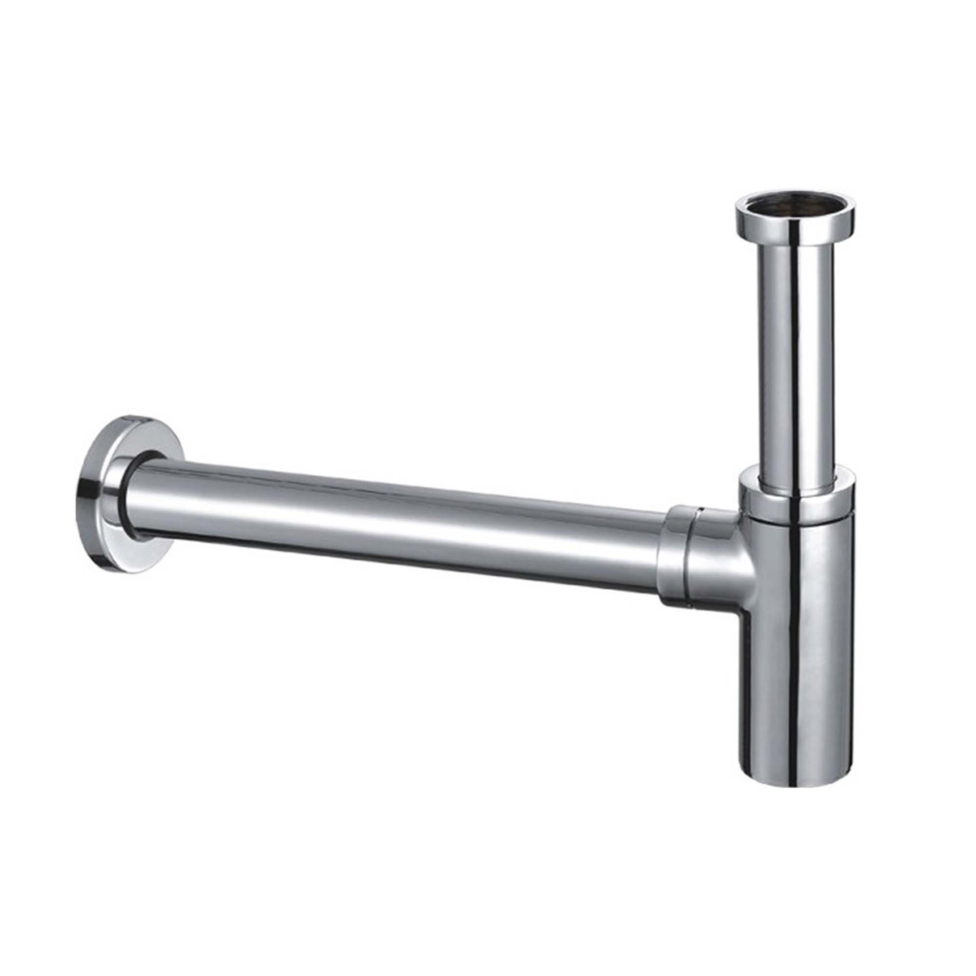 granlusso round basin bottle trap chrome