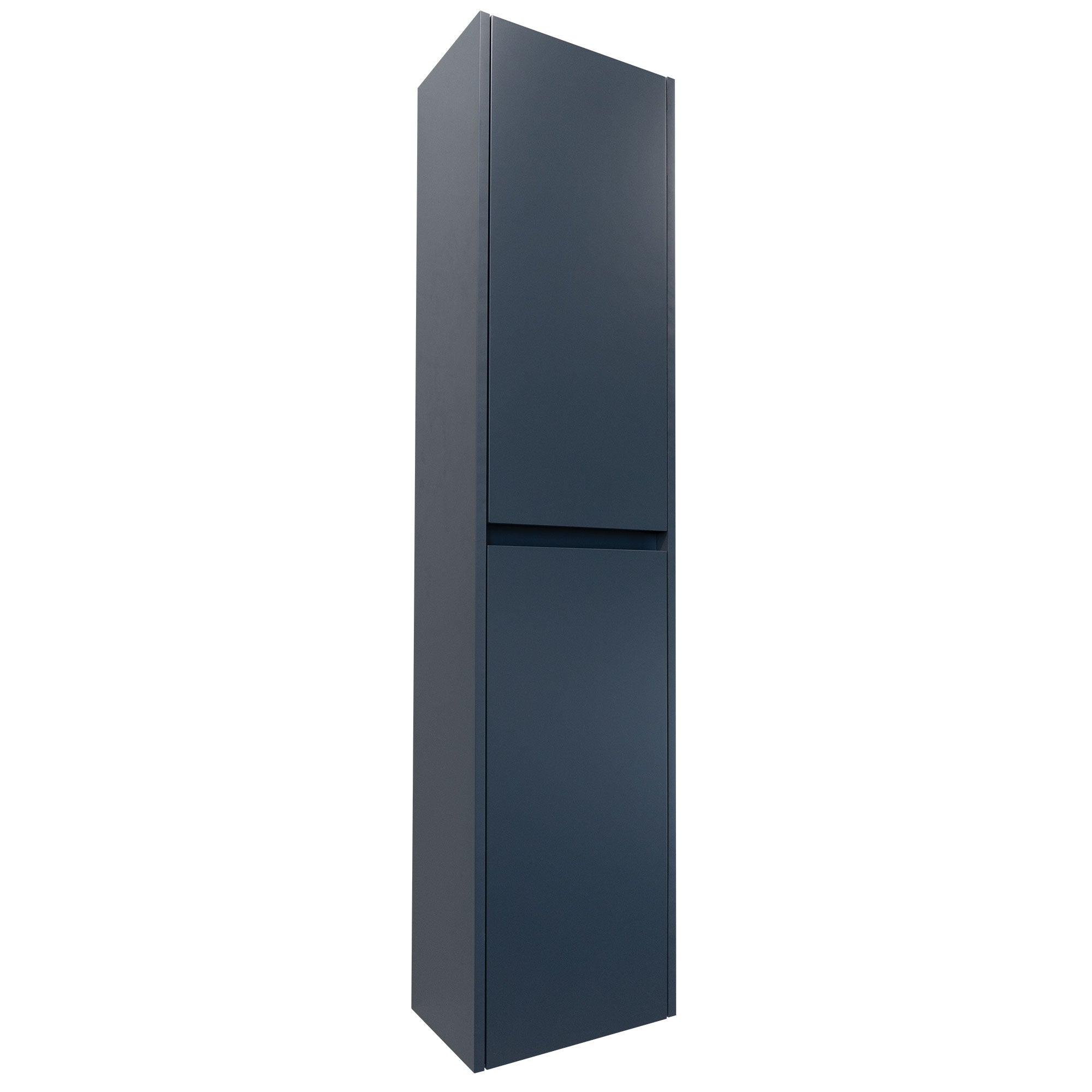 Granlusso Serenity Tallboy Unit Wall Mounted matt blue