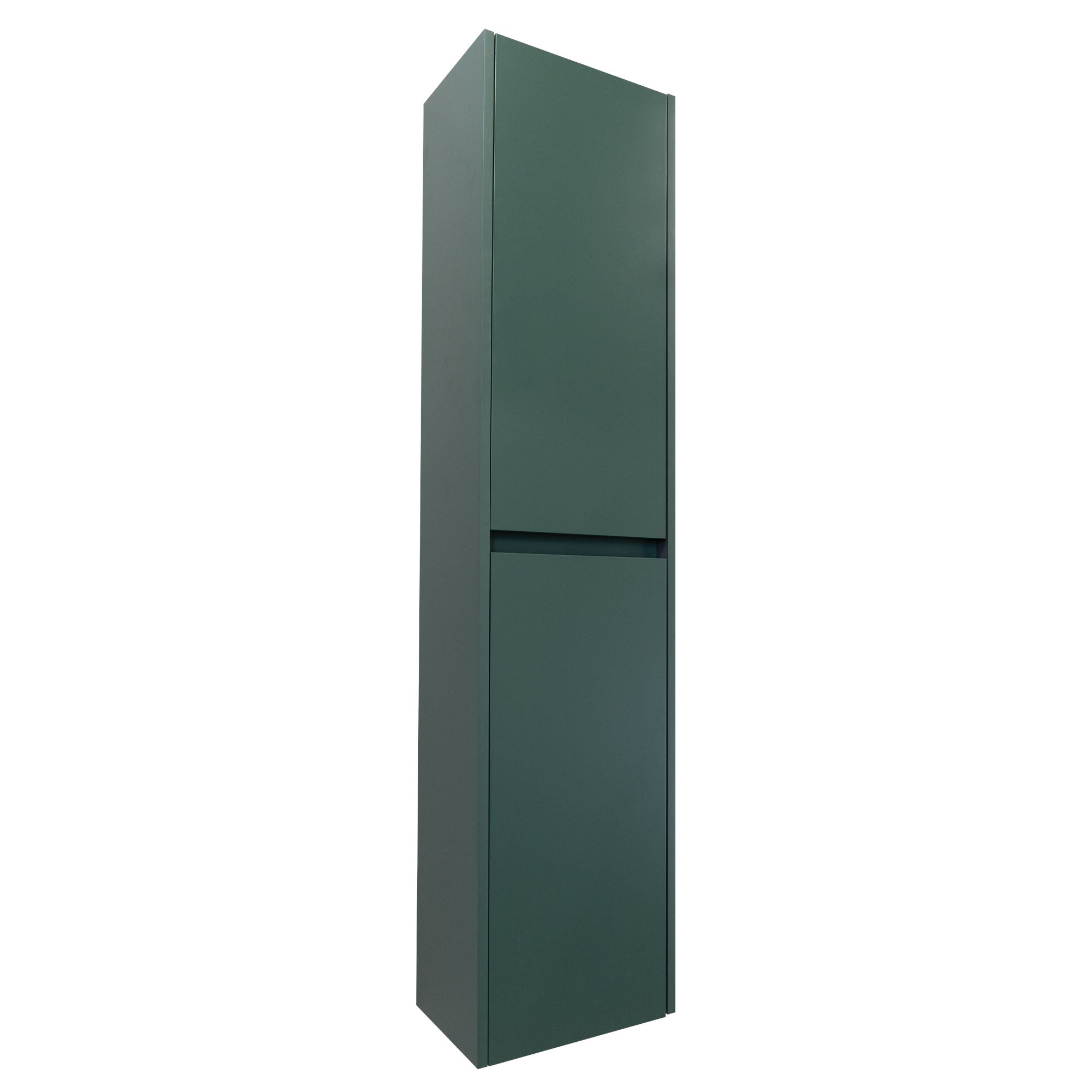 Granlusso Serenity Tallboy Unit Wall Mounted matt green